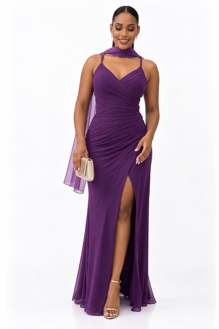 Vestido Gala Morado – foto 1