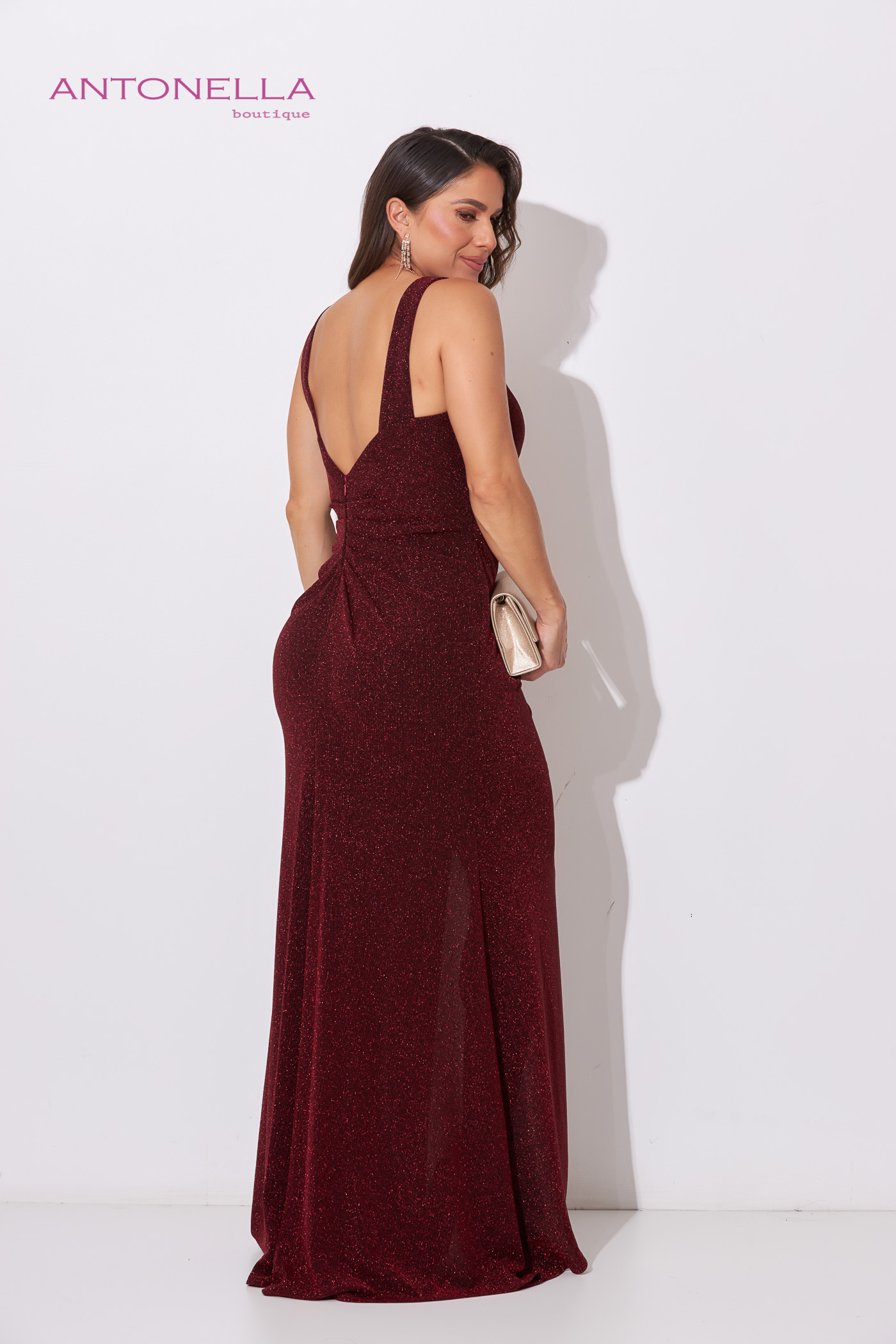 Vestido Gala Vino Brillo – foto 4