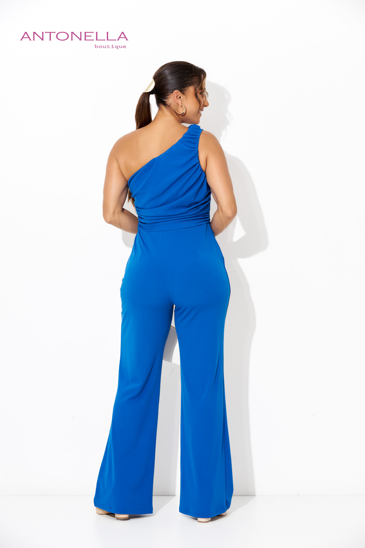 Enterizo Largo Azul Rey – foto 4