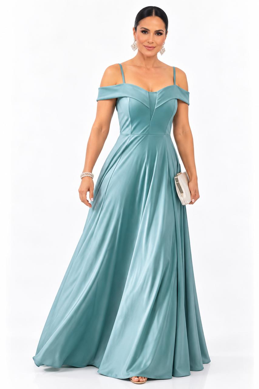 Vestido Gala Sage Brillo – foto 1