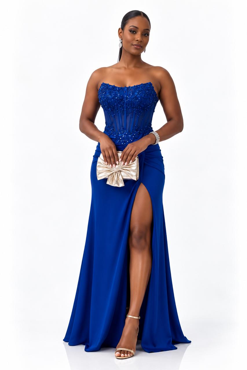 Vestido Gala Azulrey – foto 1