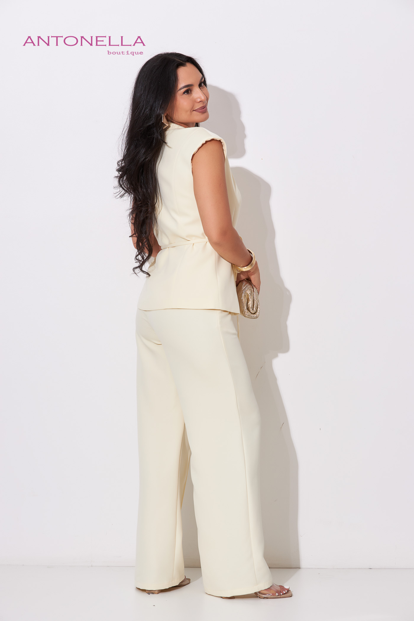 Set De Pantalón Amarillo Con Blazer – foto 7
