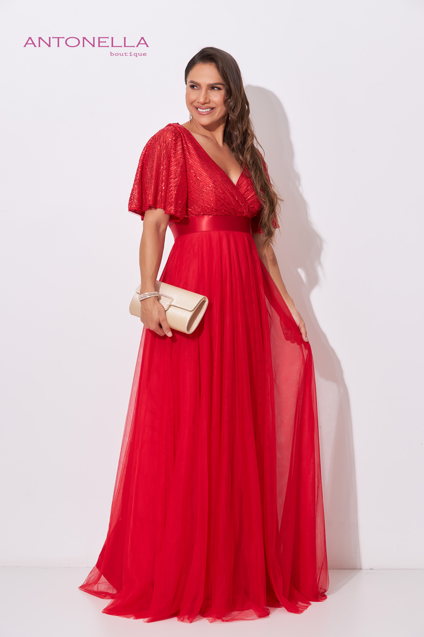 Vestido Gala Rojo – foto 3