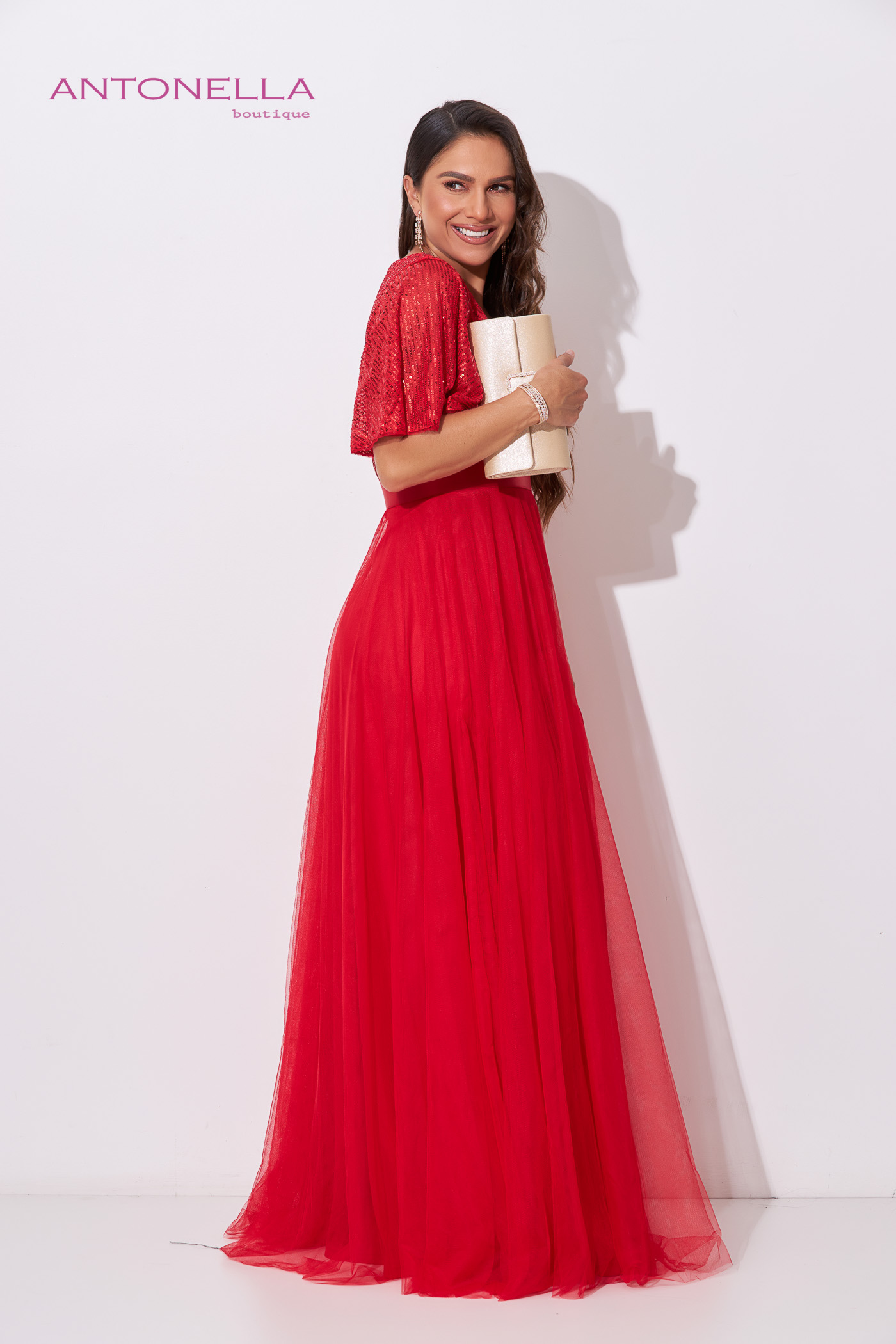 Vestido Gala Rojo – foto 4