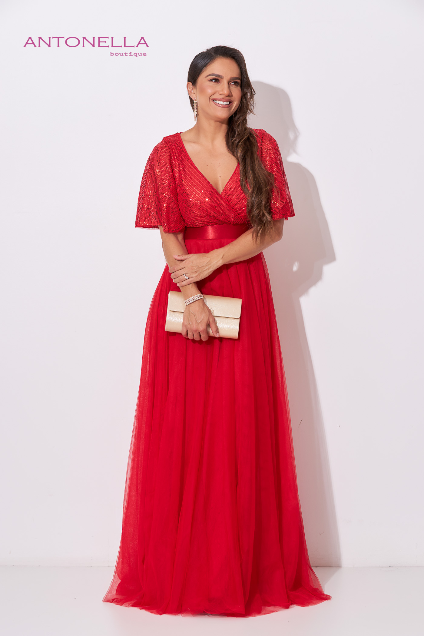 Vestido Gala Rojo – foto 7