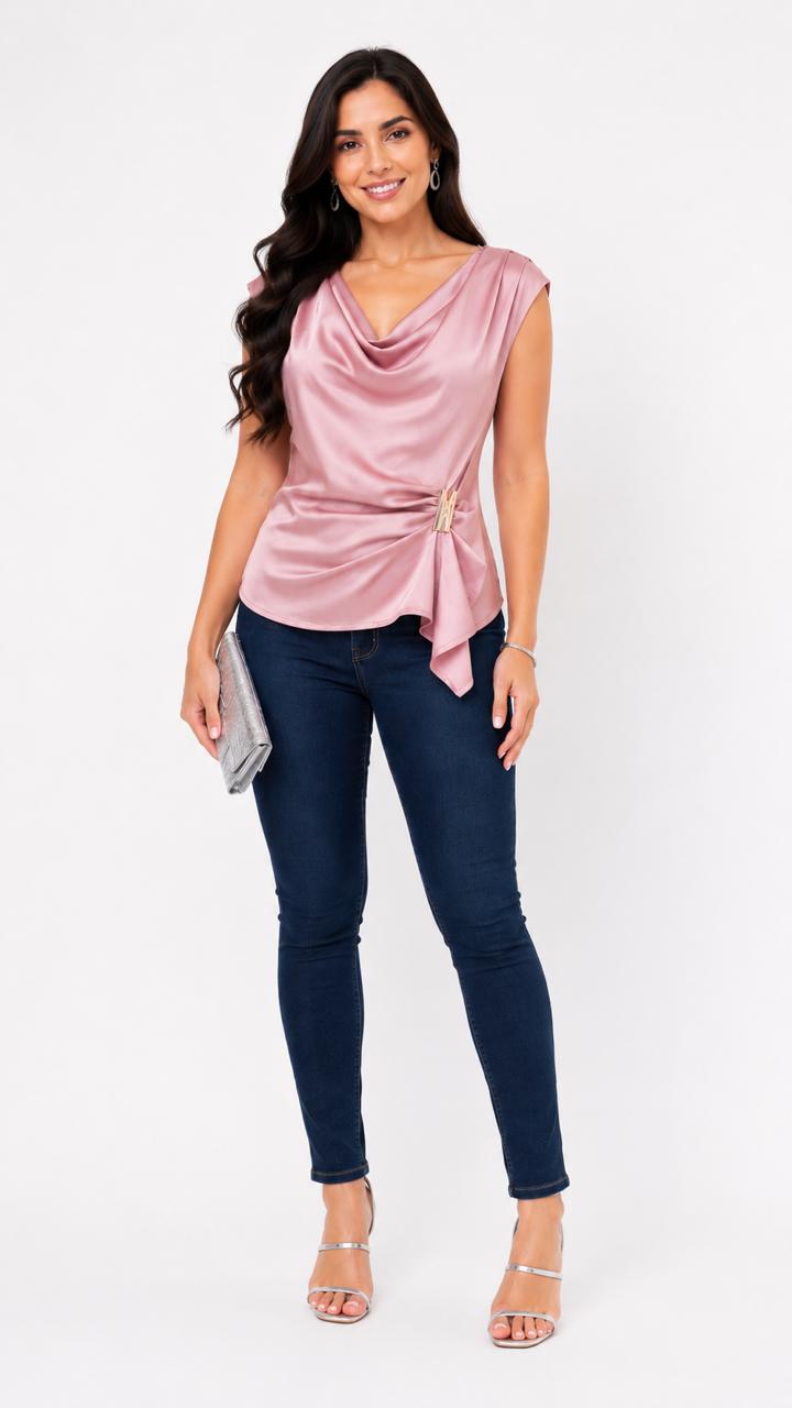 Blusa Rosada – foto 1
