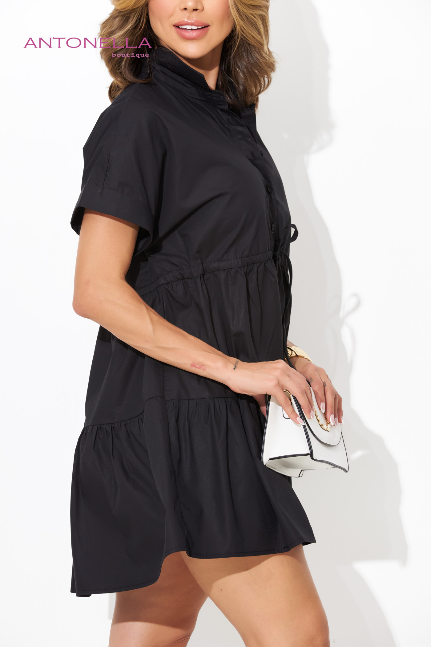 Vestido Corto Negro – foto 4