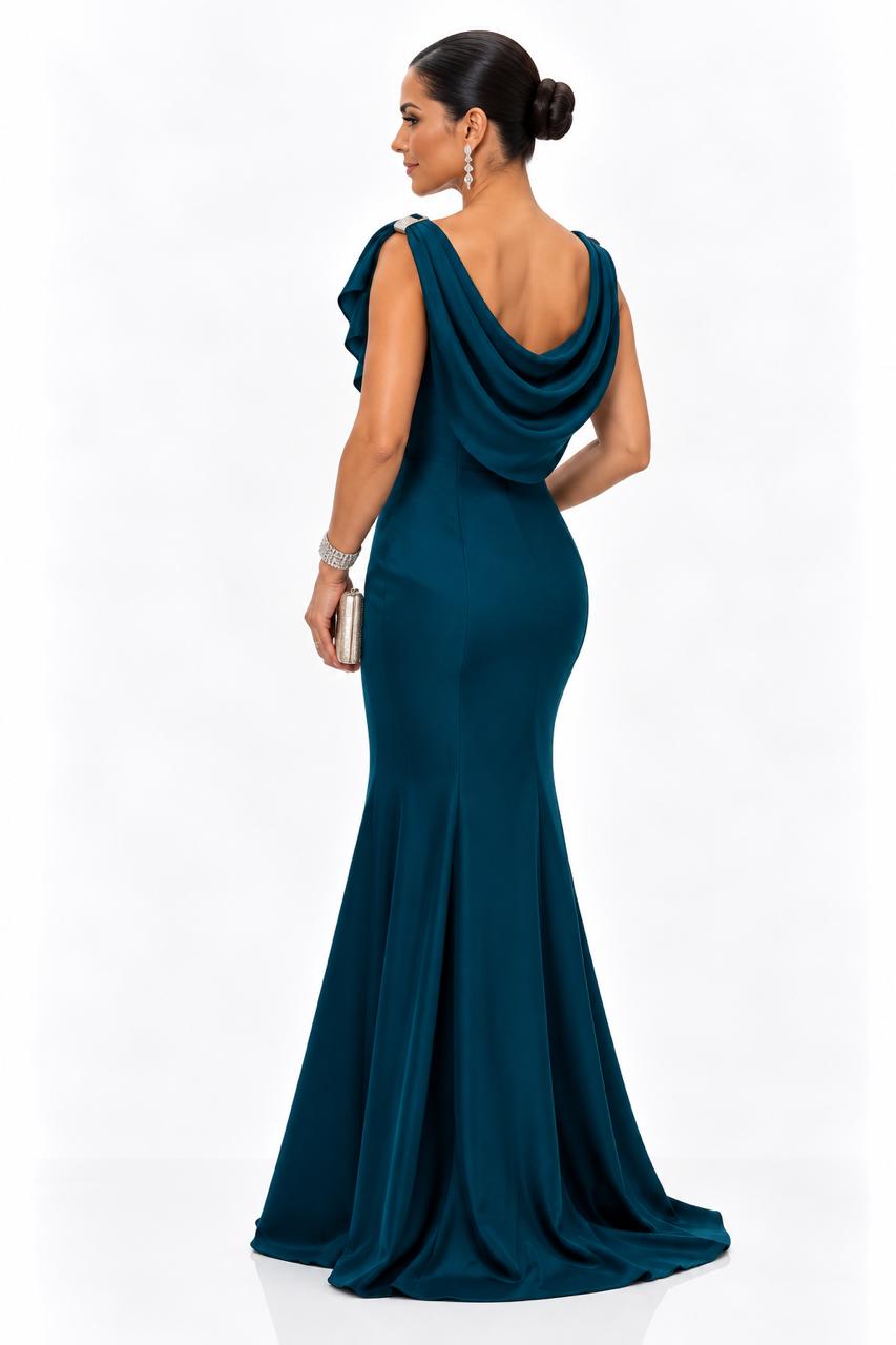 Vestido Gala Slate Blue – foto 2