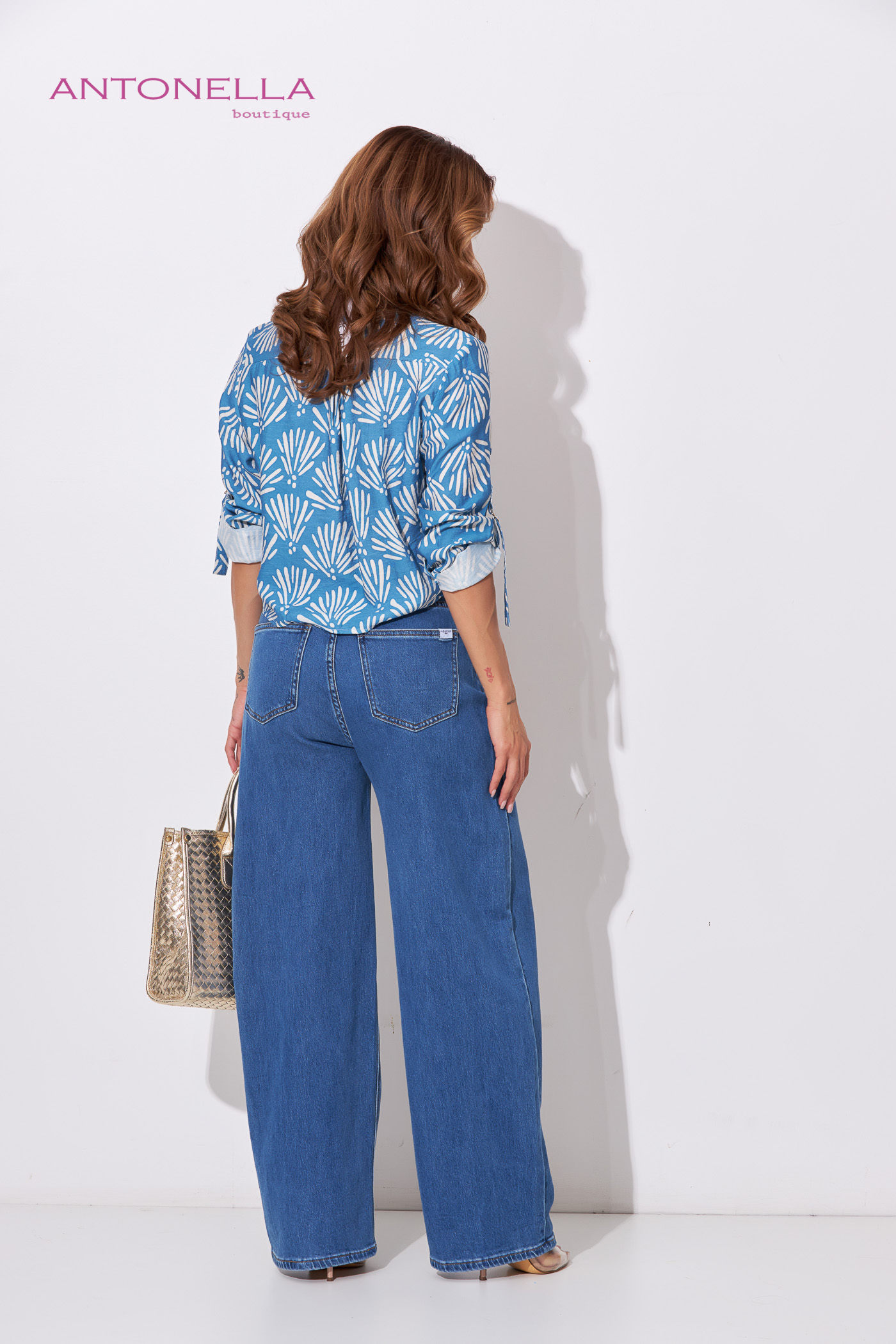 Jeans Denim Con Faja – foto 2