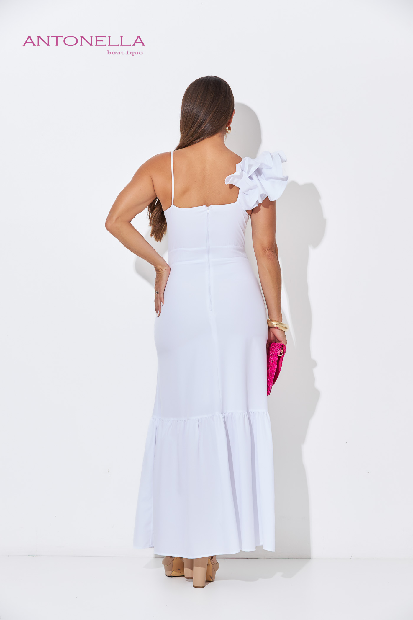Vestido Largo Blanco – foto 6