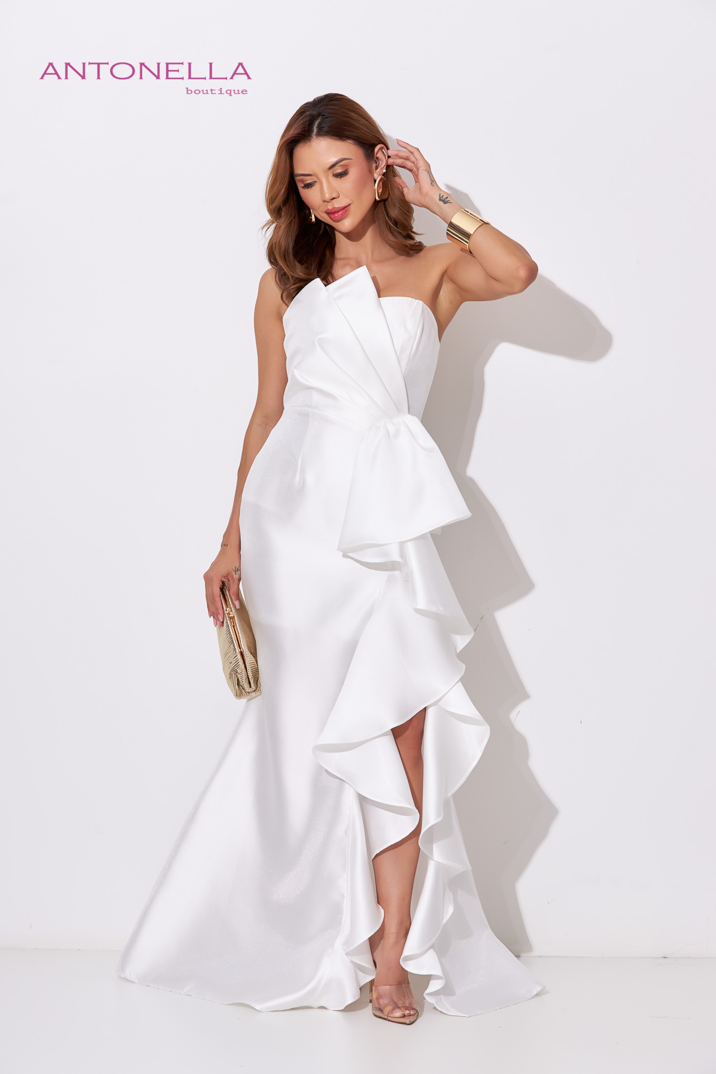 Vestido Gala Blanco – foto 3