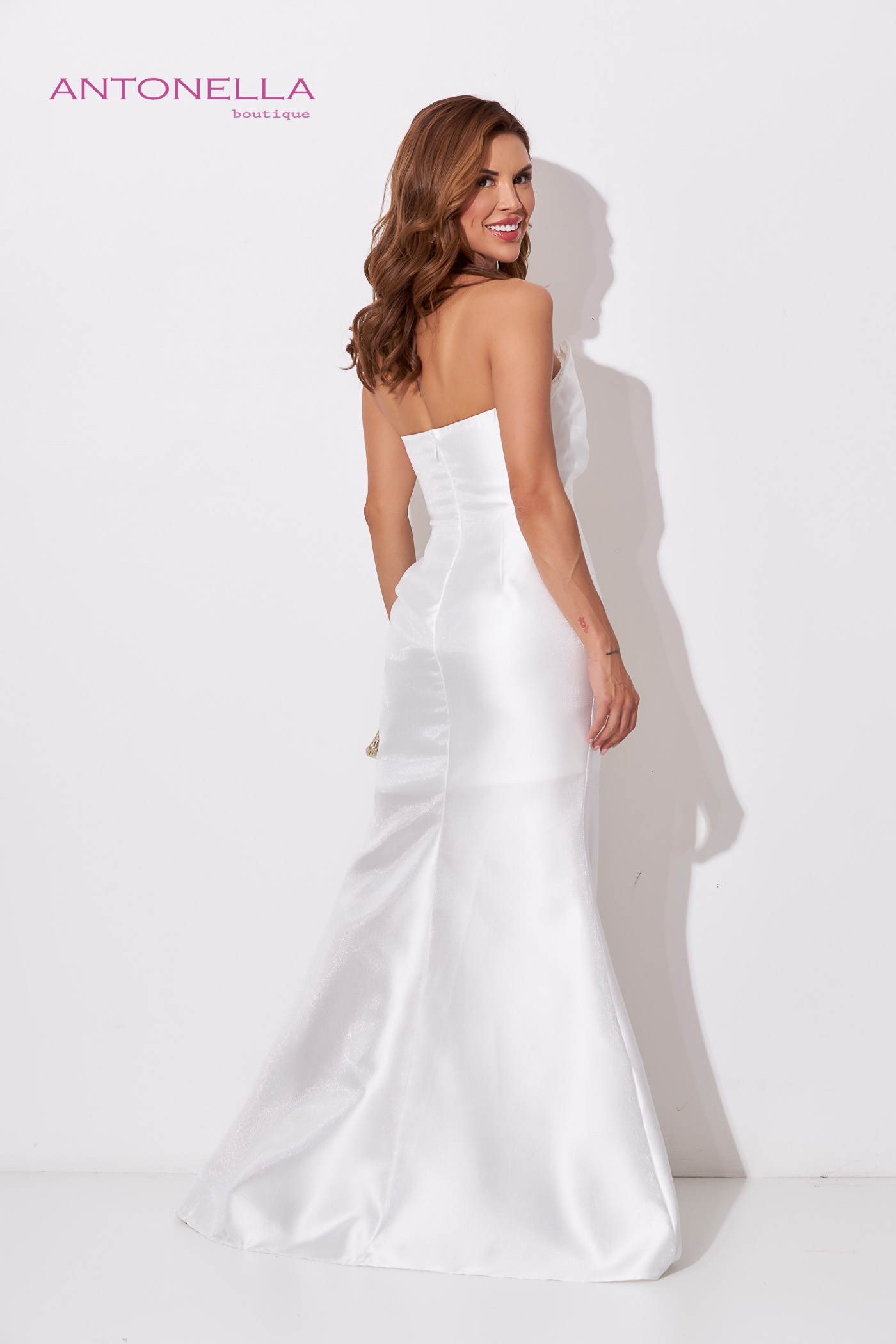 Vestido Gala Blanco – foto 6