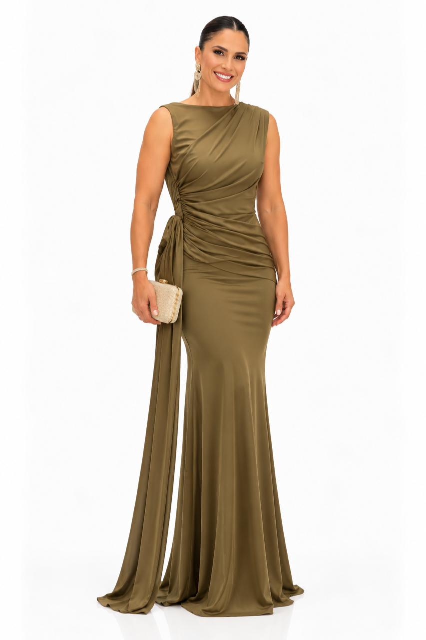 Vestido Gala Brown – foto 1