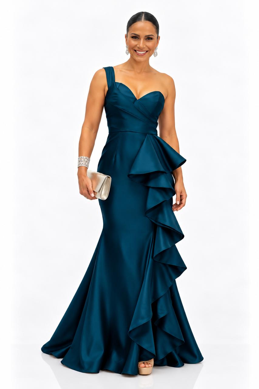 Vestido Gala Navy – foto 1