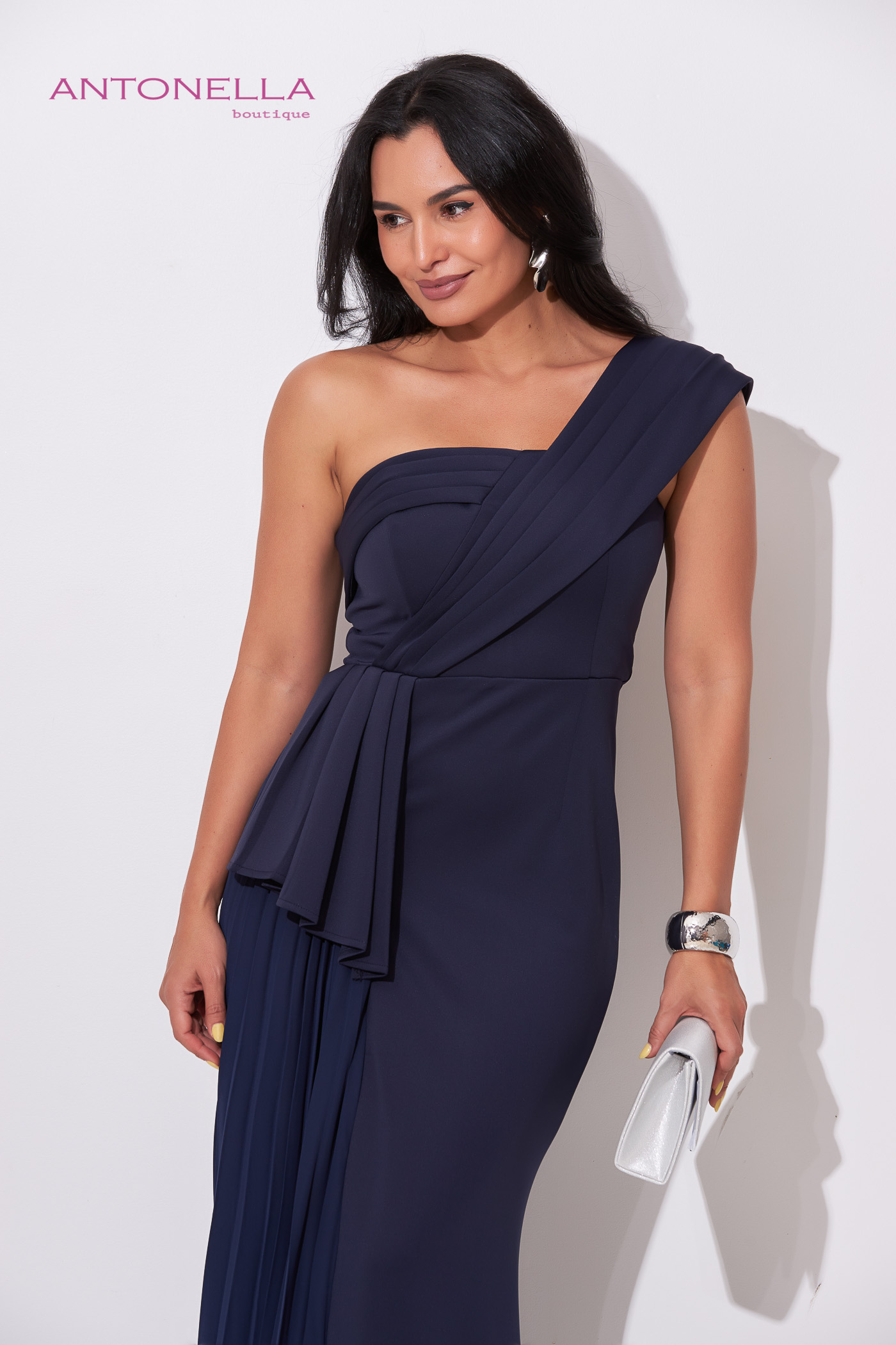 Vestido Gala Azul Marino – foto 4