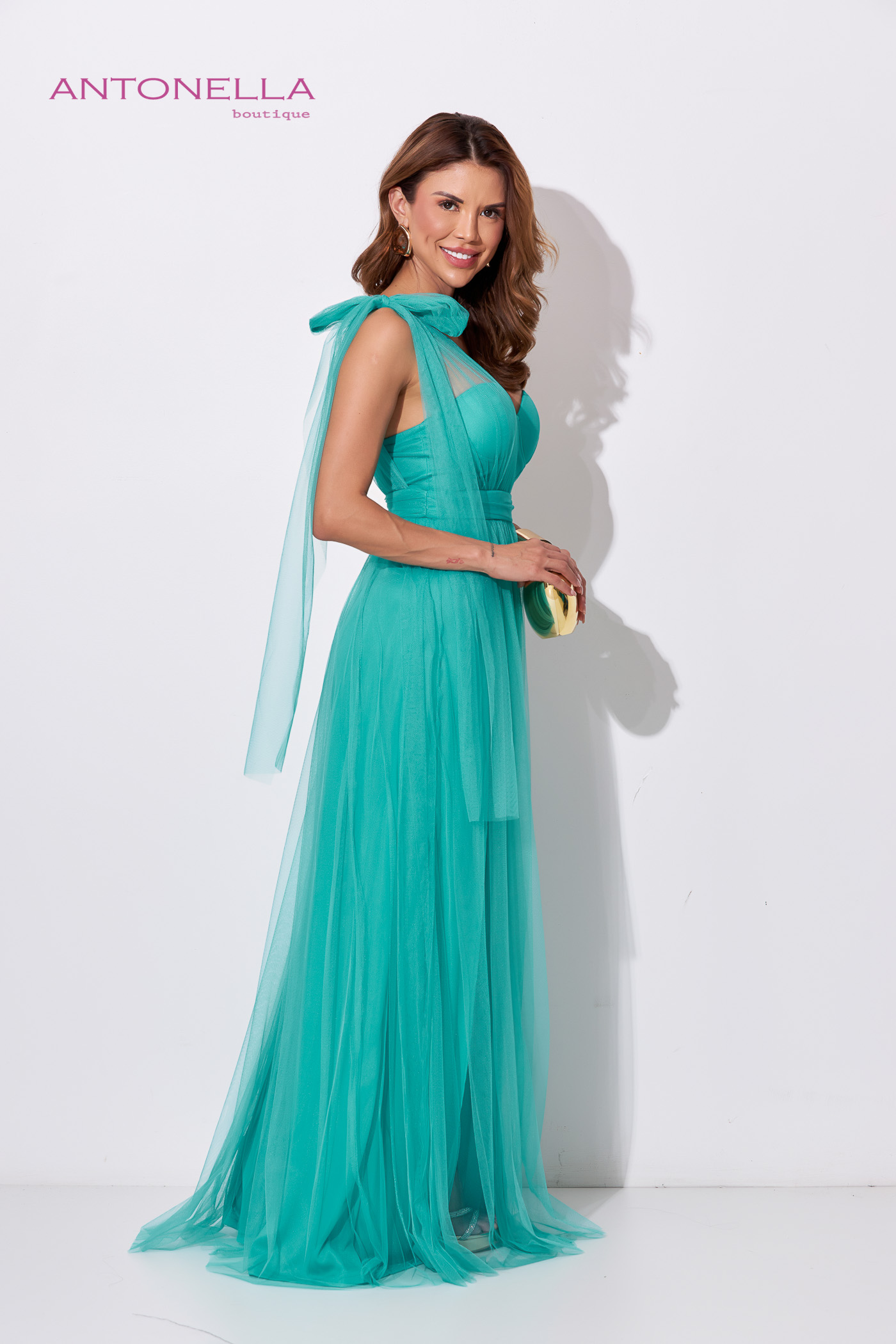 Vestido Gala Turquesa – foto 4