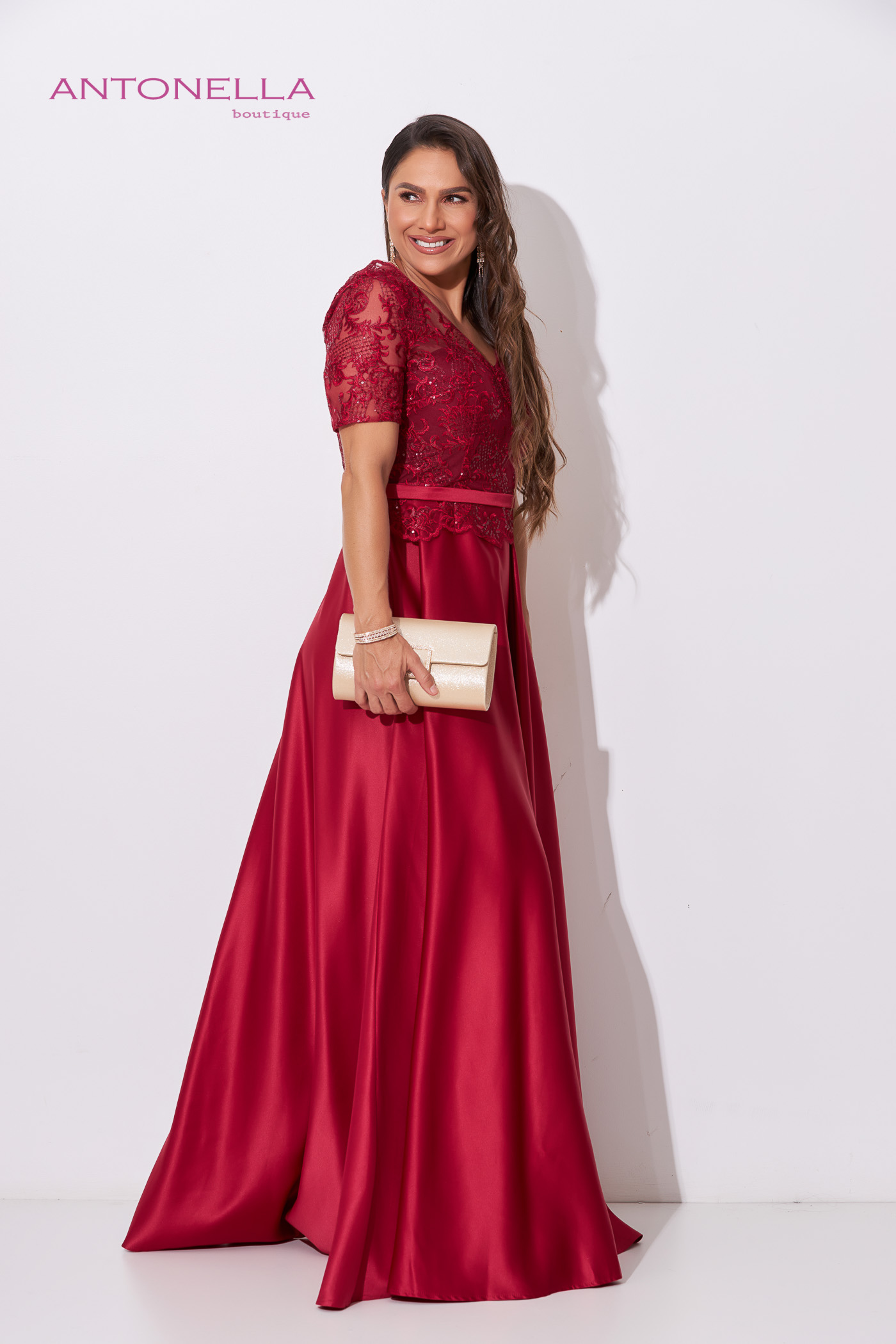 Vestido Gala Vino – foto 4