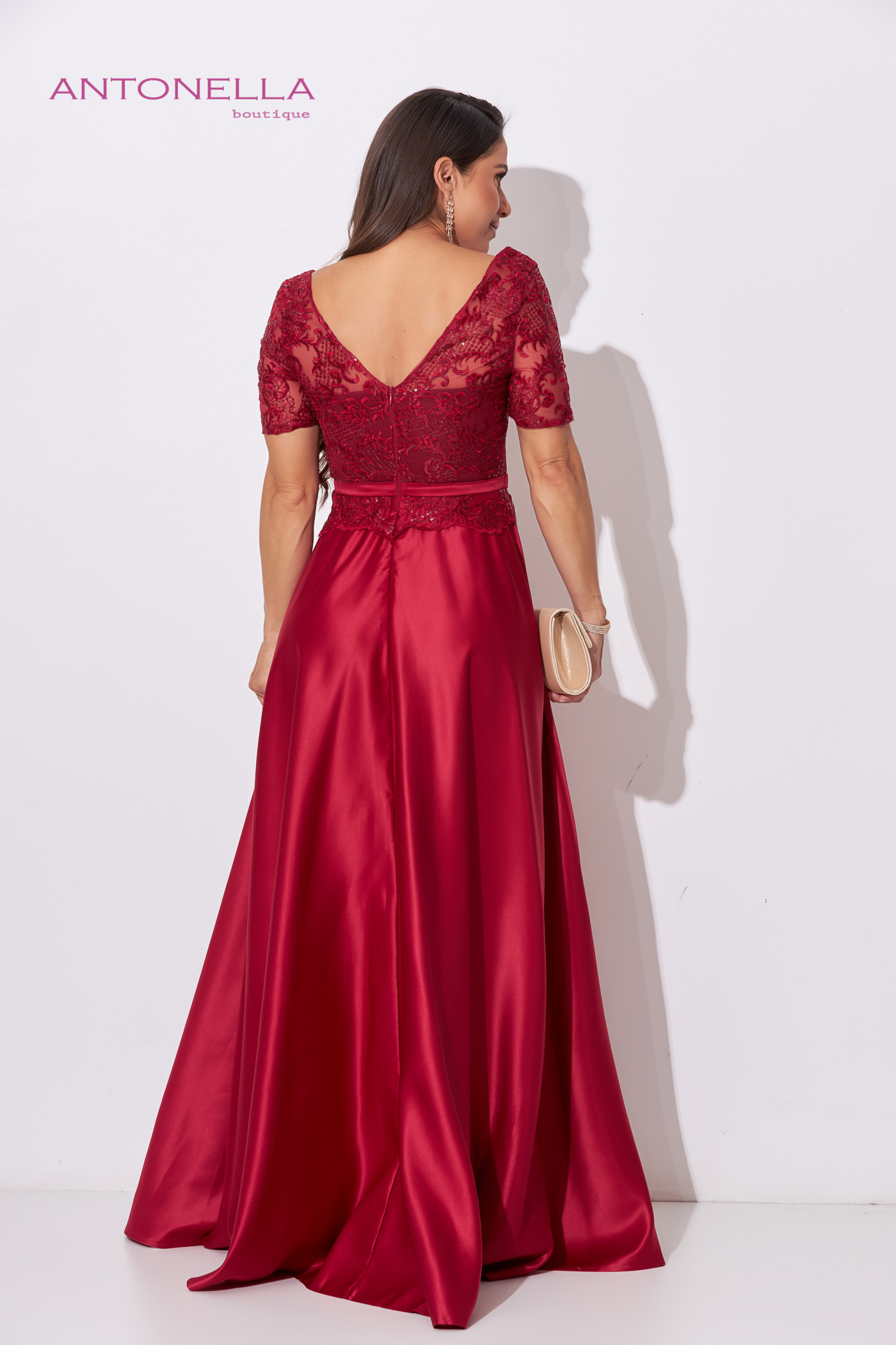 Vestido Gala Vino – foto 5