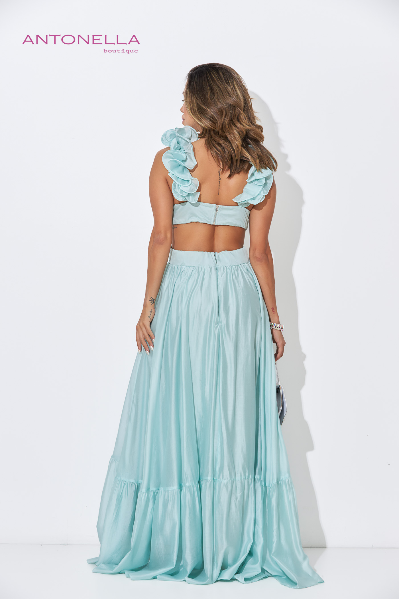 Vestido Largo Sage – foto 7