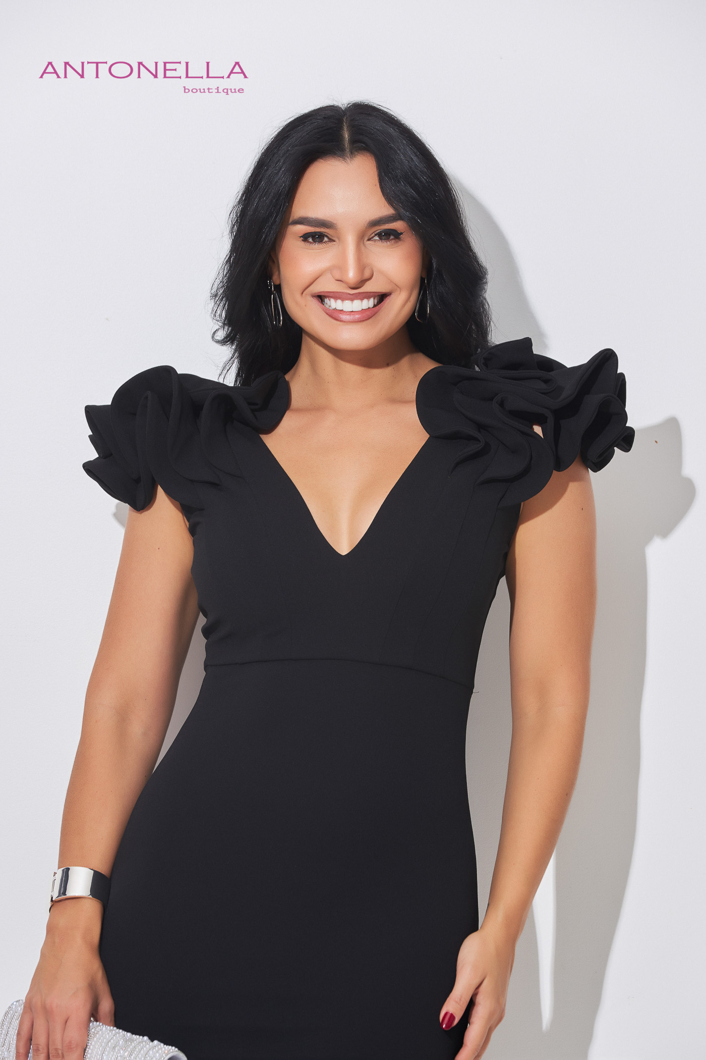 Vestido Midi Negro – foto 2