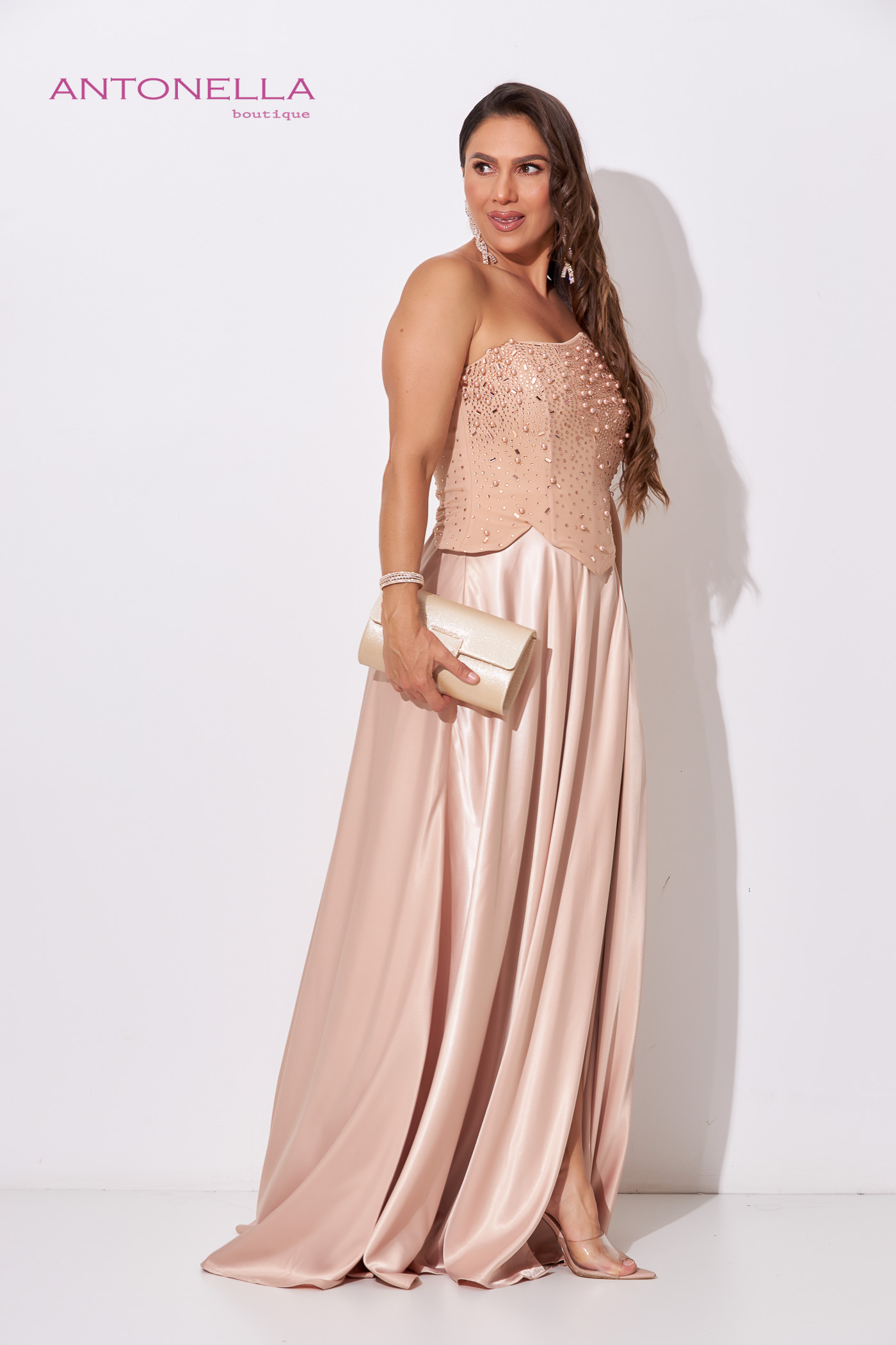 Vestido Gala Champagne – foto 3