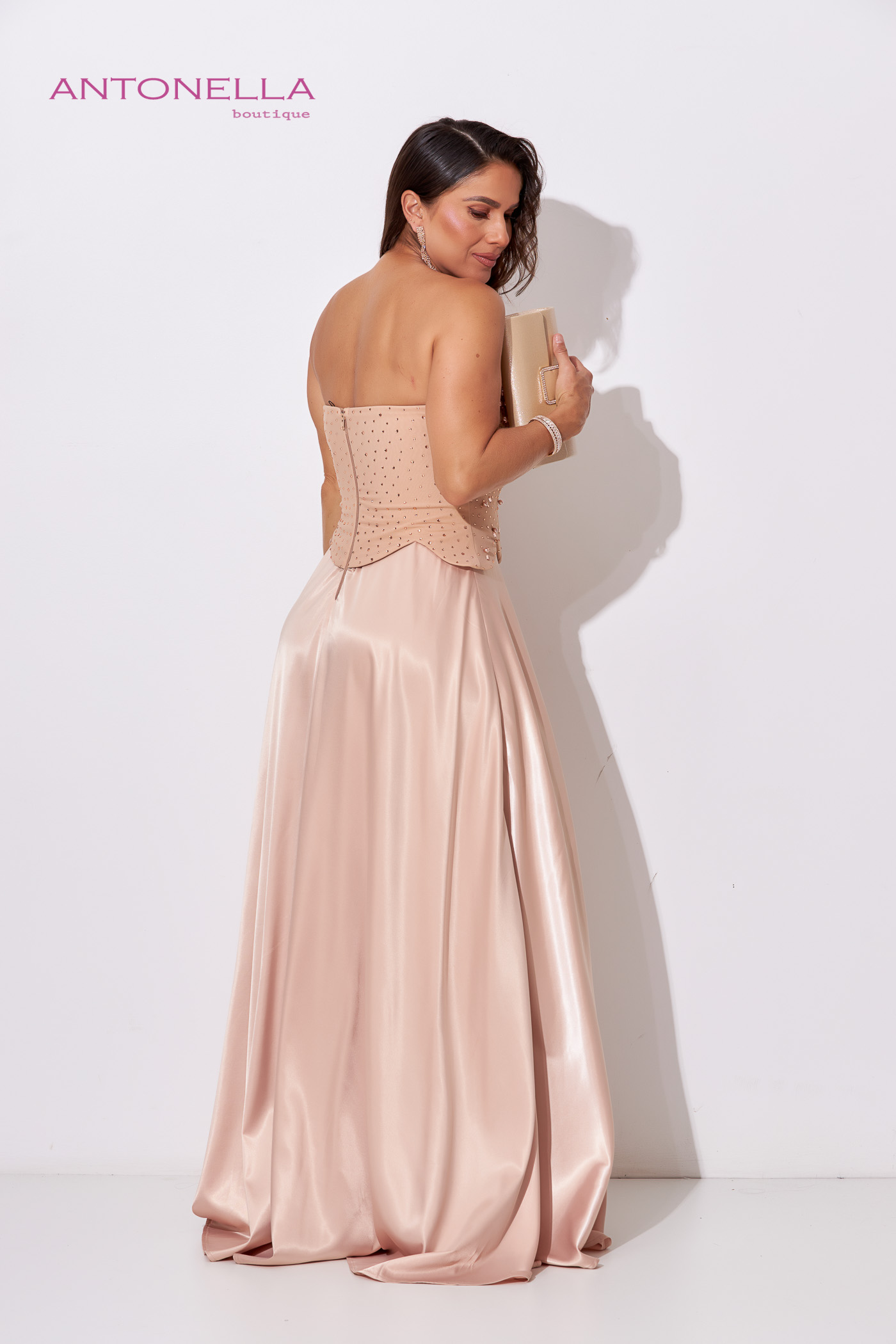 Vestido Gala Champagne – foto 4