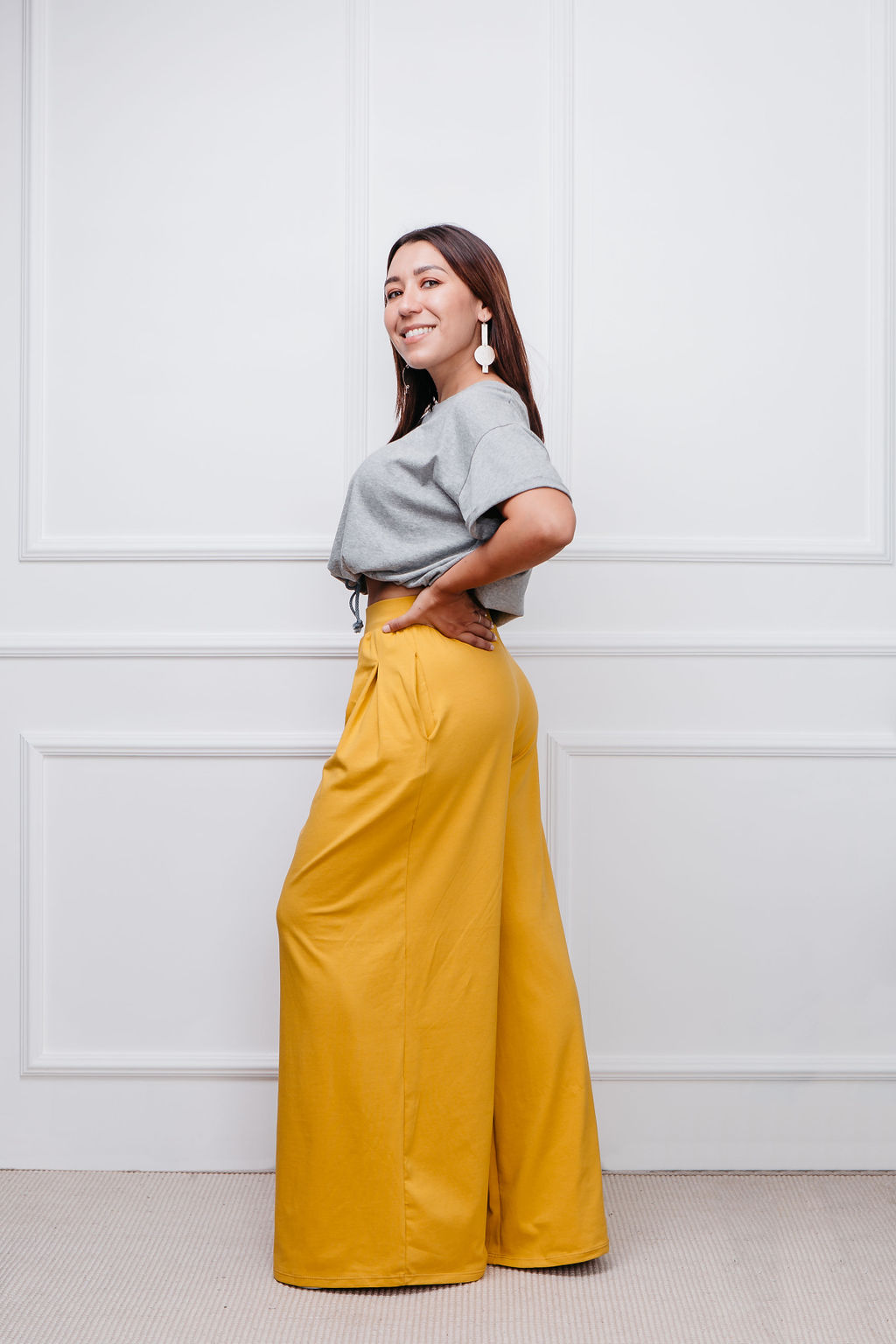 Pocket Pants amarillo (mostaza)