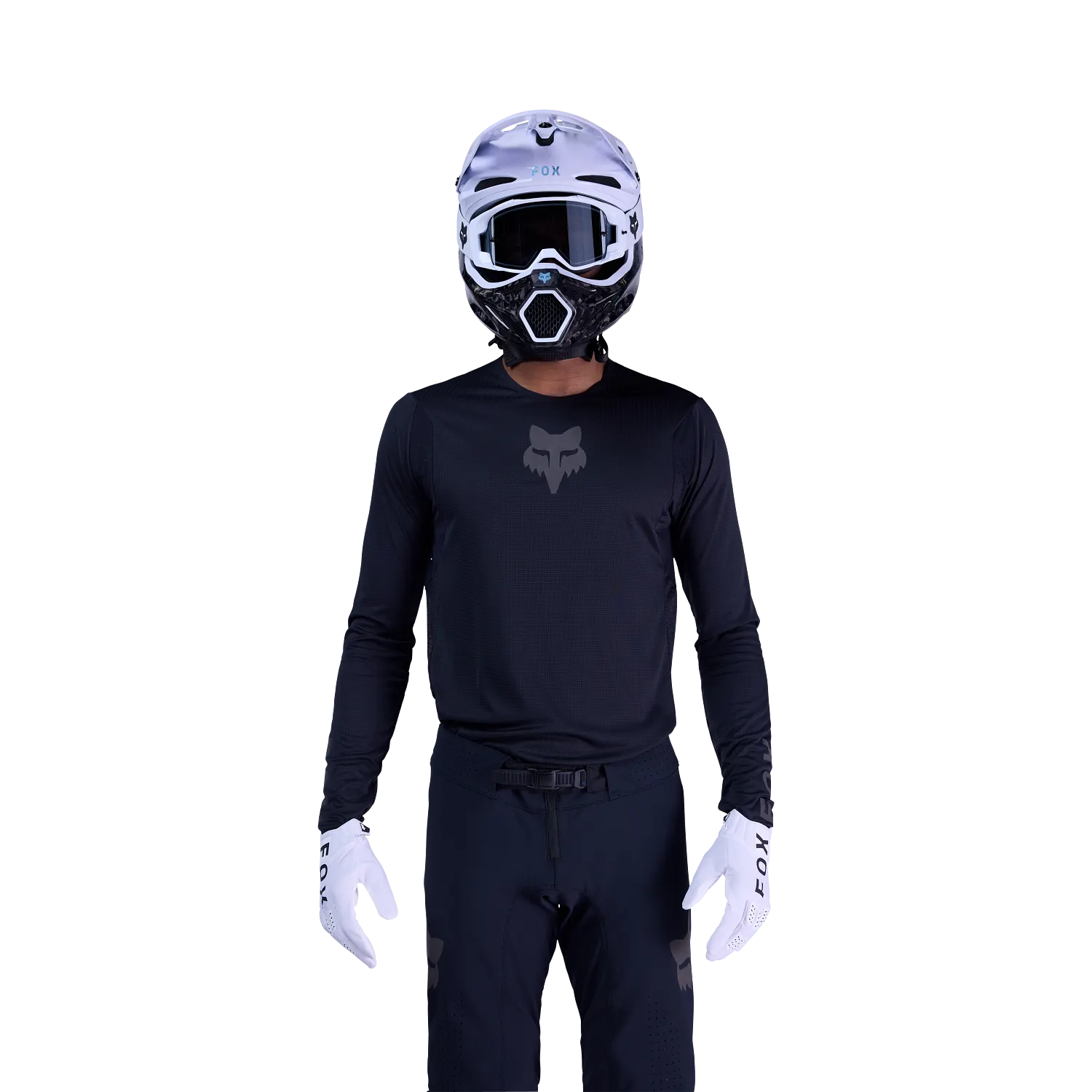 UNIFORME MASCULINO FOX MX FLEXAIR BLACKOUT