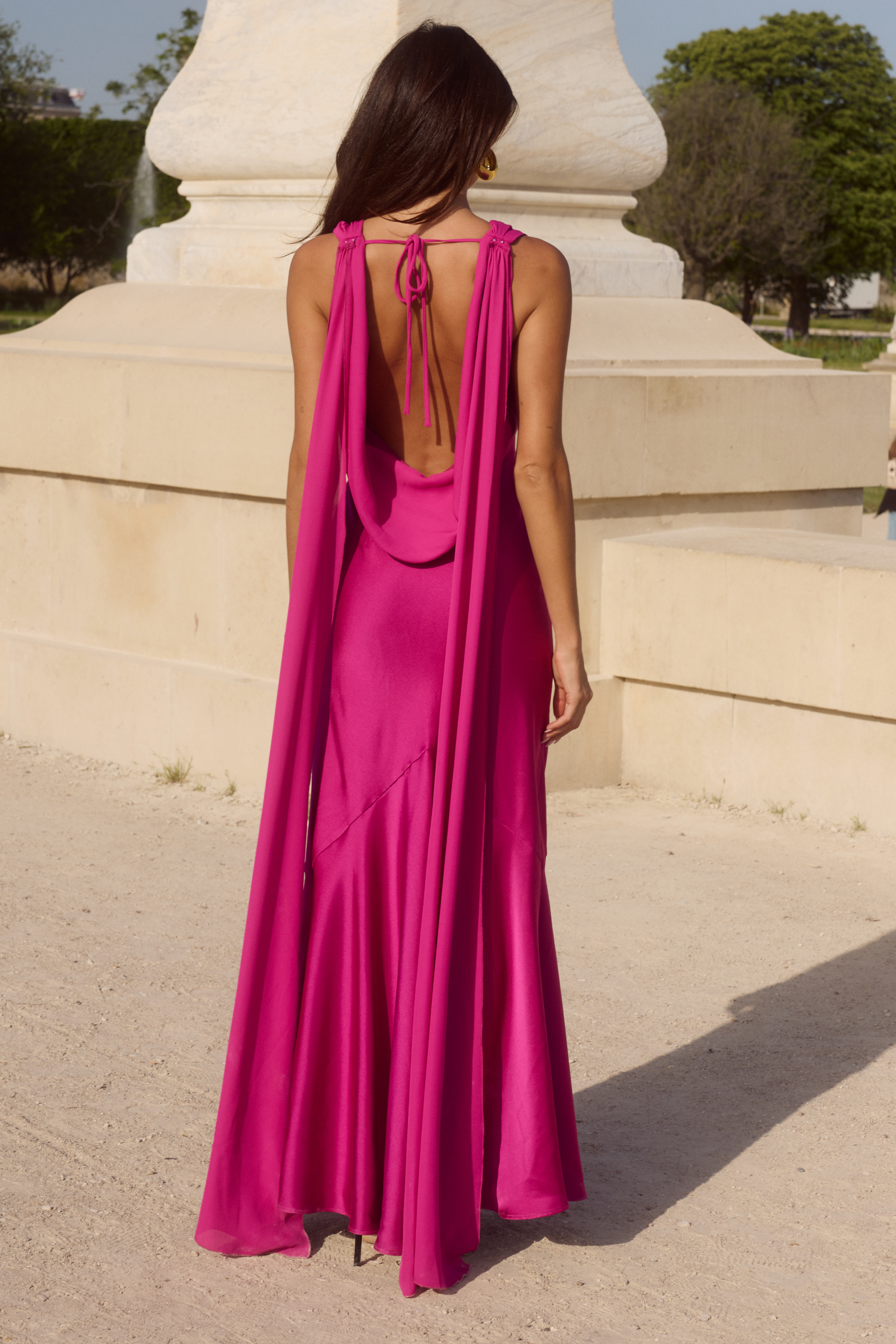 Gabriella Cowl Maxi Dress