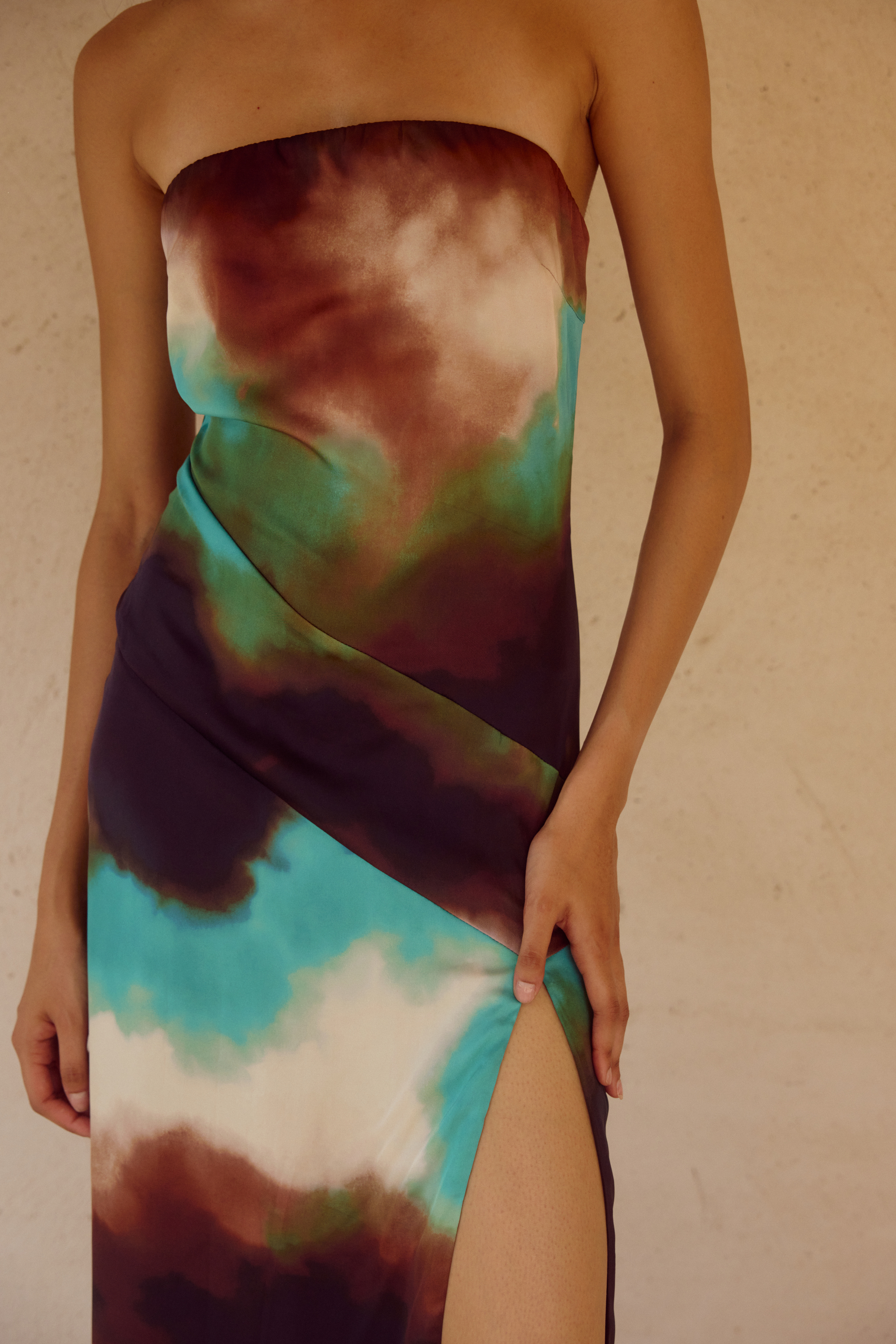 Vega Strapless Maxi Dress