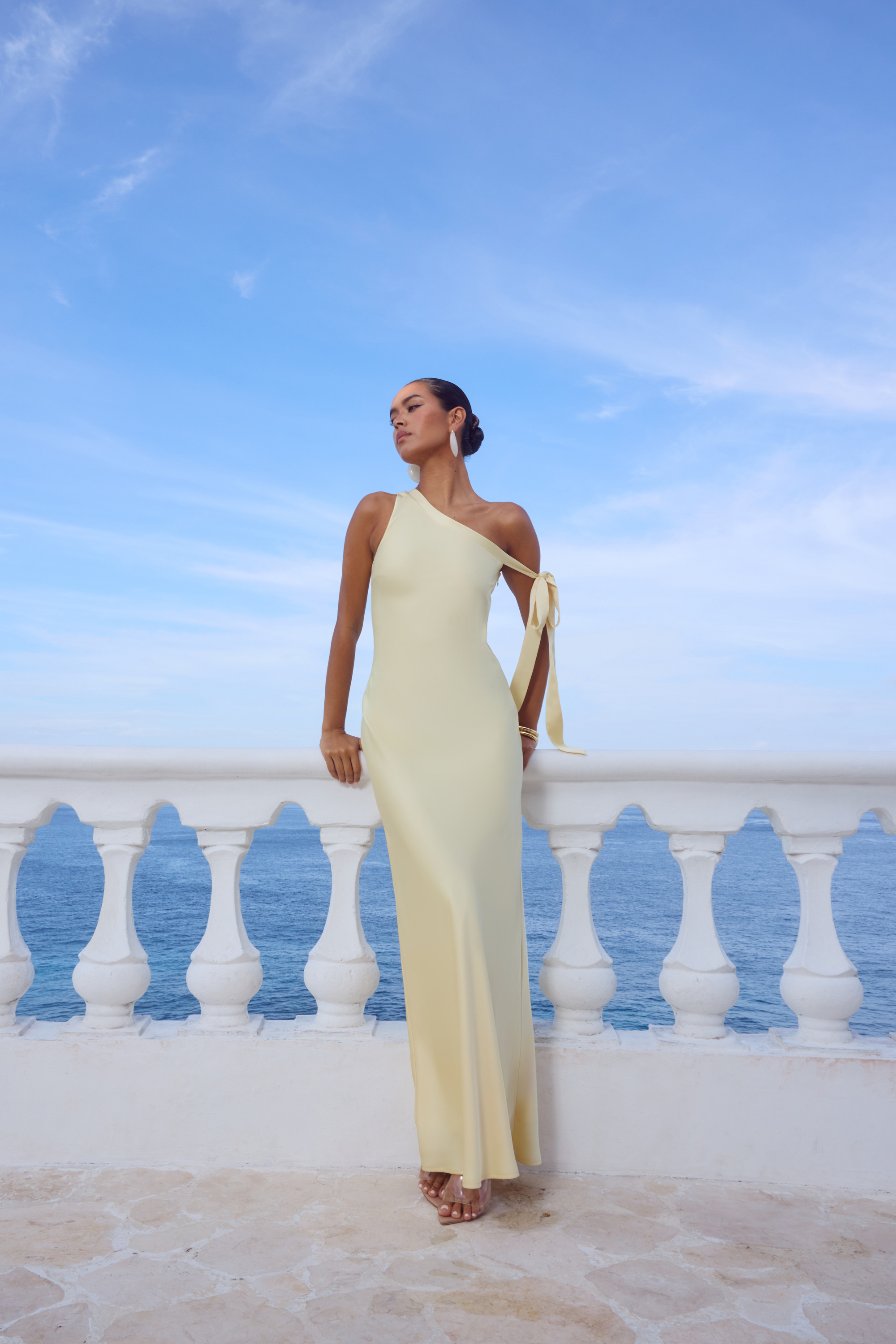 Viola One Shoulder Maxi Dress