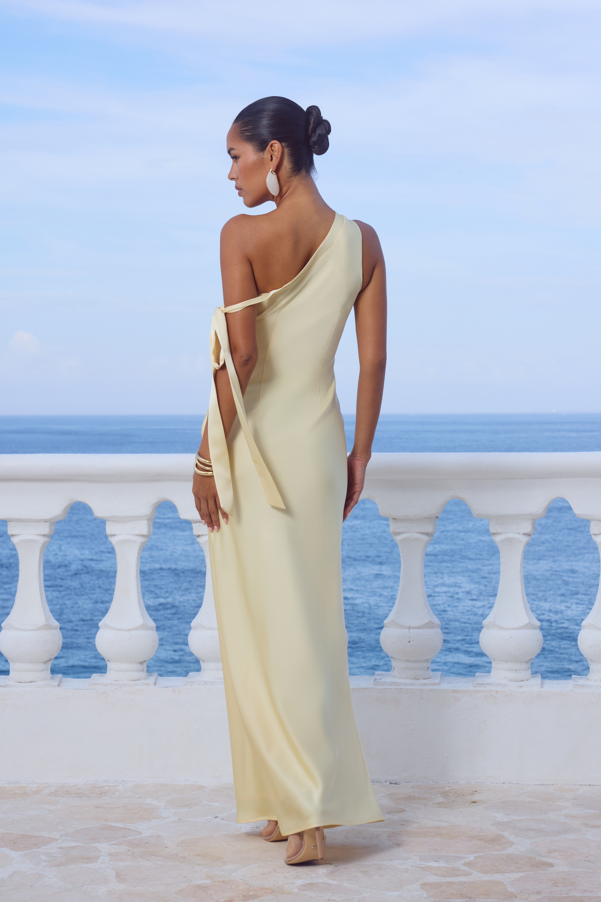 Viola One Shoulder Maxi Dress