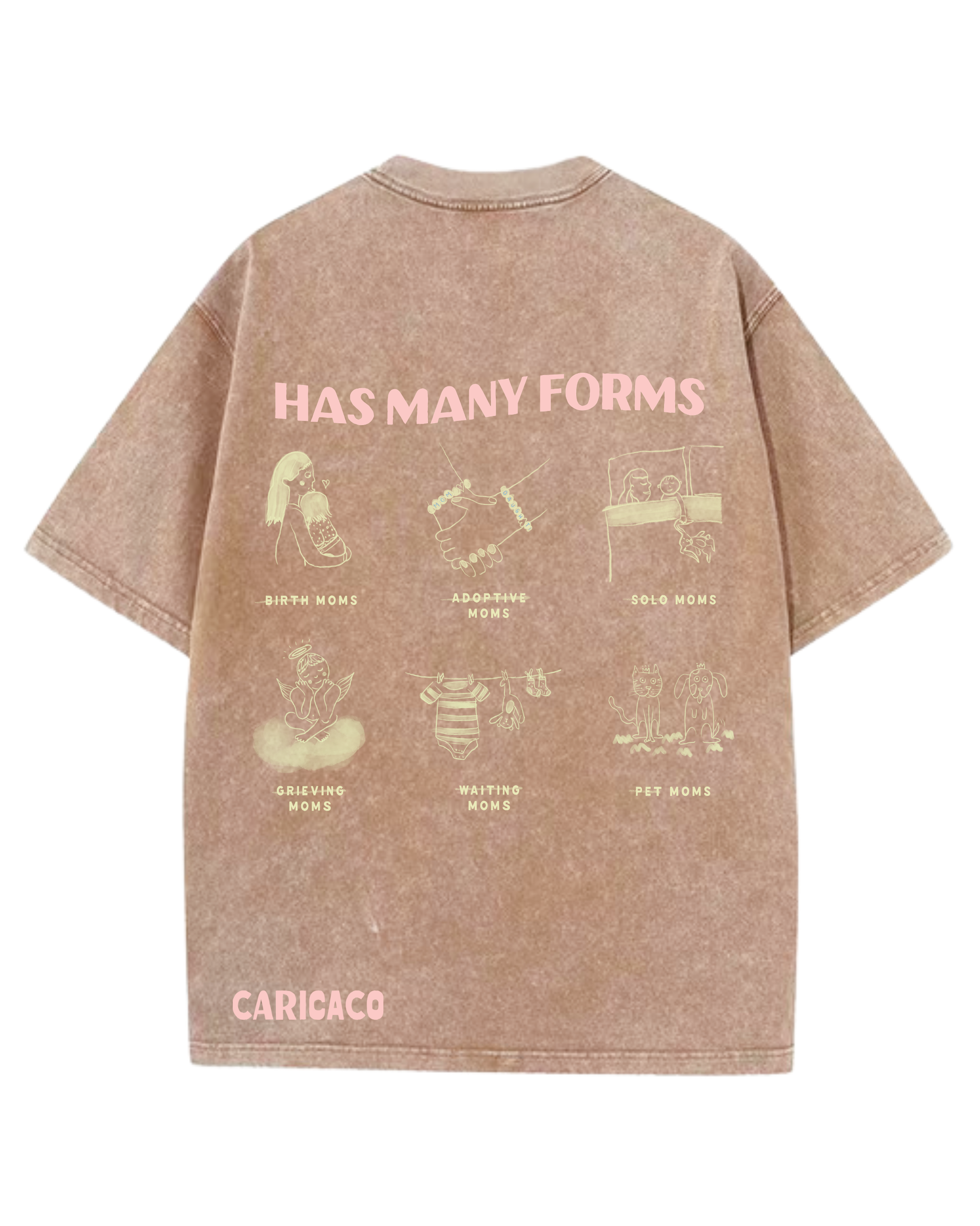 Washed Oversize Motherhood Tshirt – foto 2