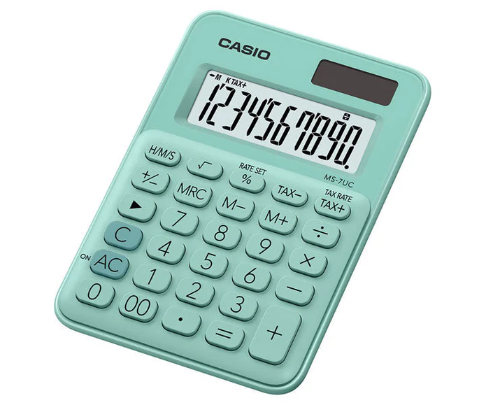 CASIO CALCULADORA 7UC-GN