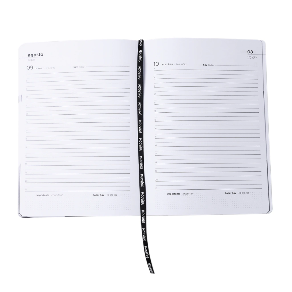 Preventa Mooving Agenda 2027 A5 - Black