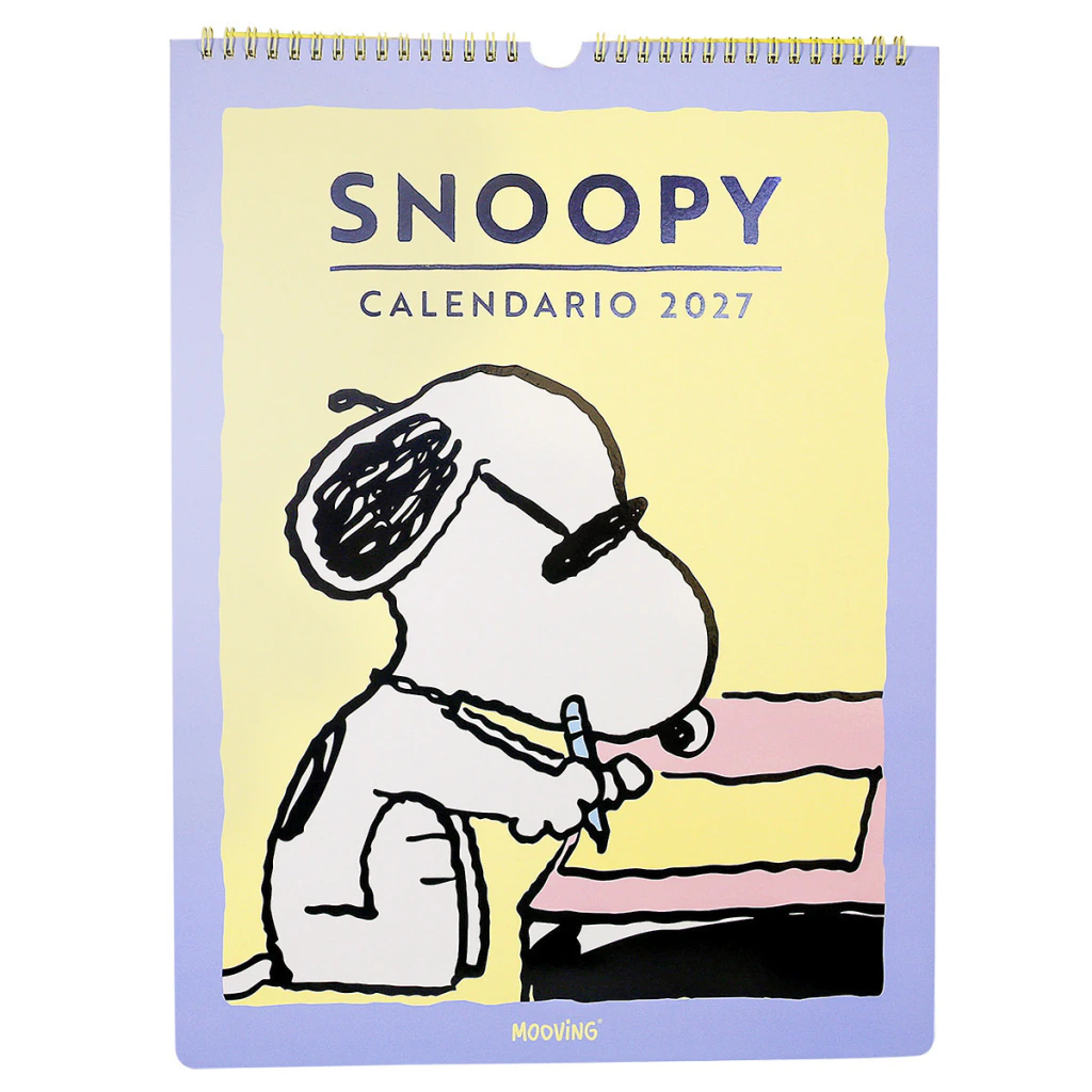 PREVENTA MOOVING CALENDARIO SNOOPY 2027