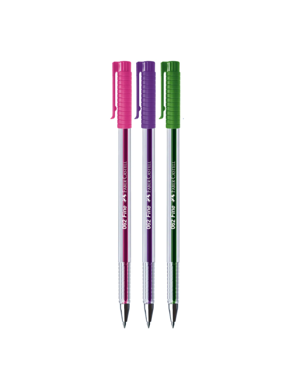 FABER CASTELL BOLIGRAFO 062 FINO NUEVOS COLORES