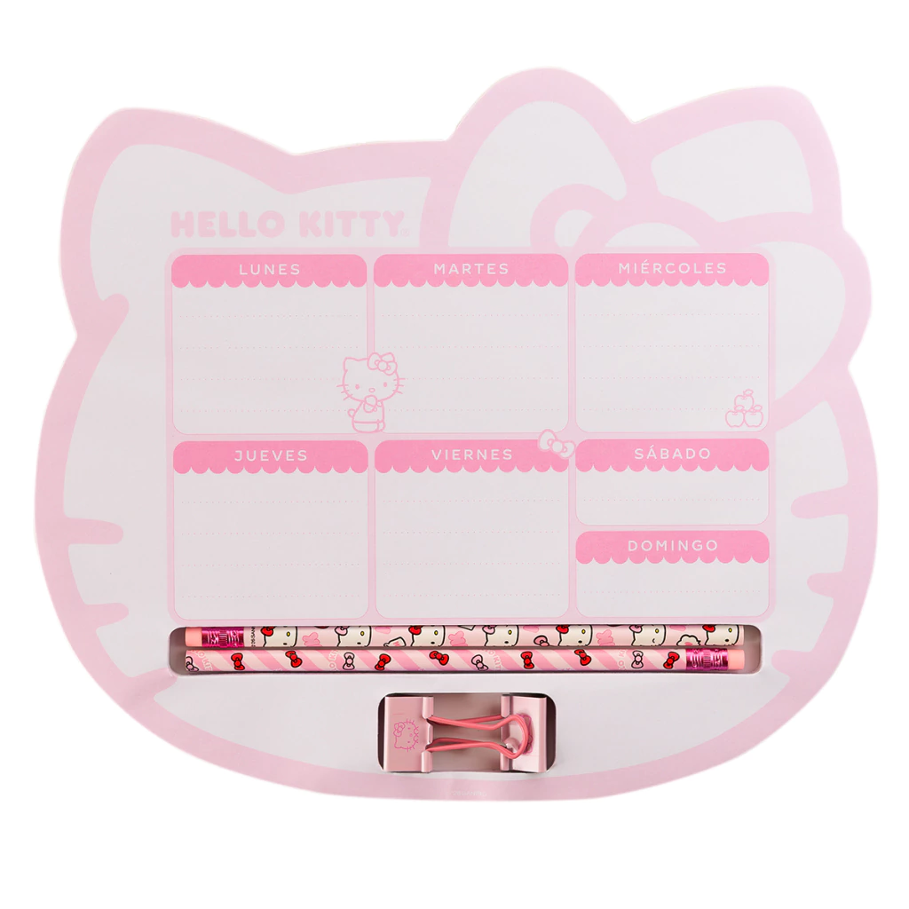 MOOVING PLANEADOR SEMANAL HELLO KITTY