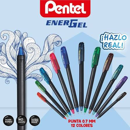 Pentel Energel Bolígrafo 0.7mm BL417 – foto 2
