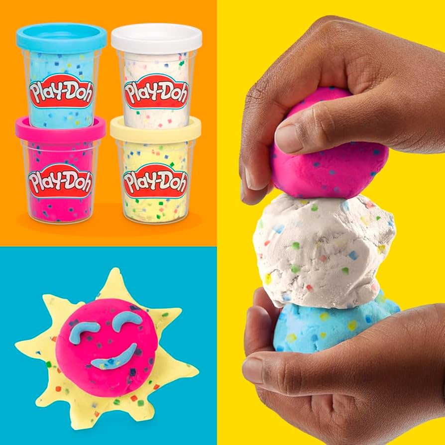 Play Doh Plasticina Confeti 4Und – foto 1