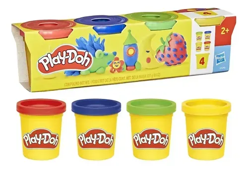 Play Doh Plasticina Mini Pack 4Und – foto 1