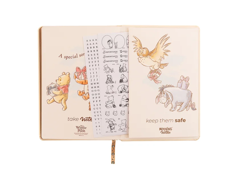 MOOVING NOTES A5 WINNIE THE POOH