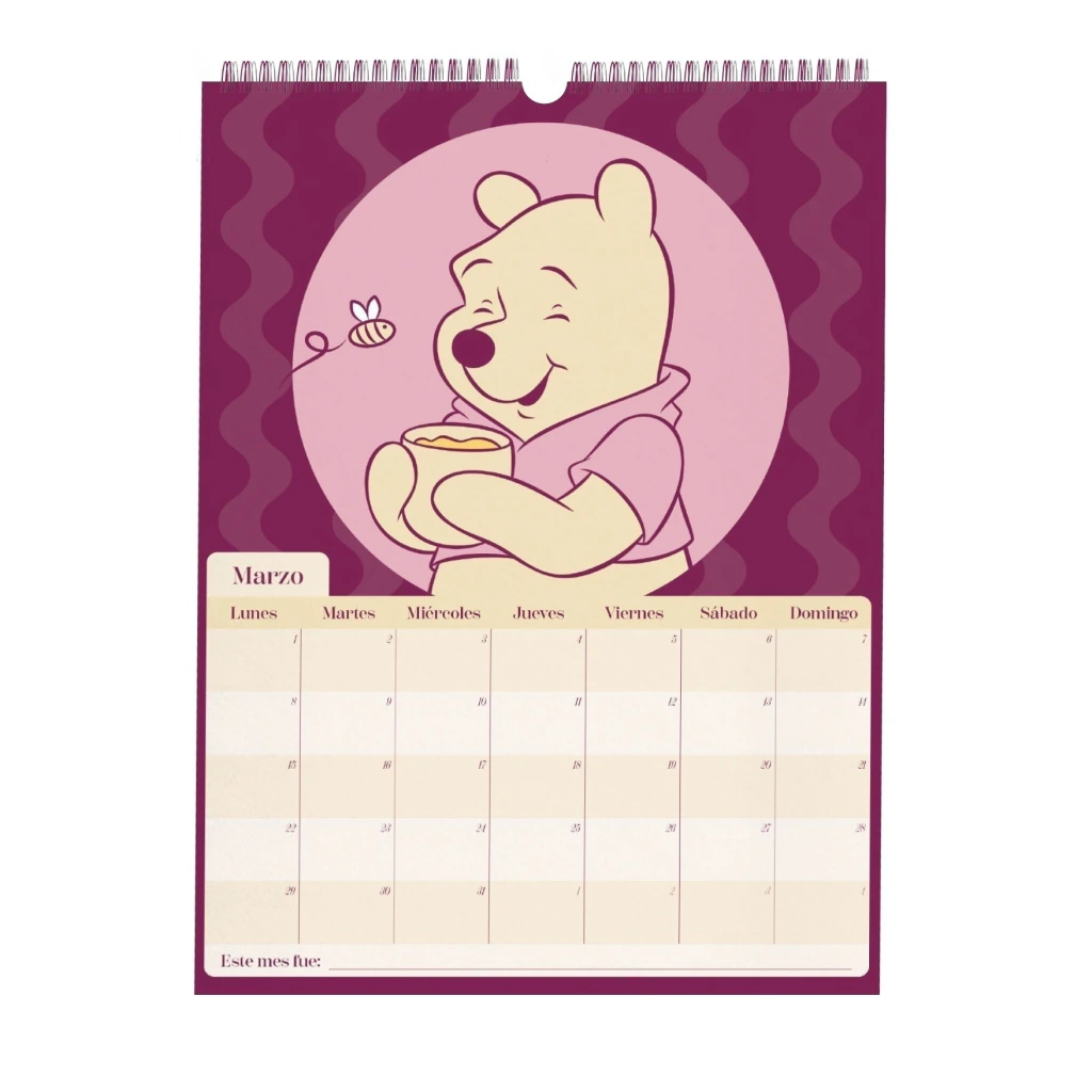 Mooving Calendario 2027 - Winnie Pooh (Preventa)