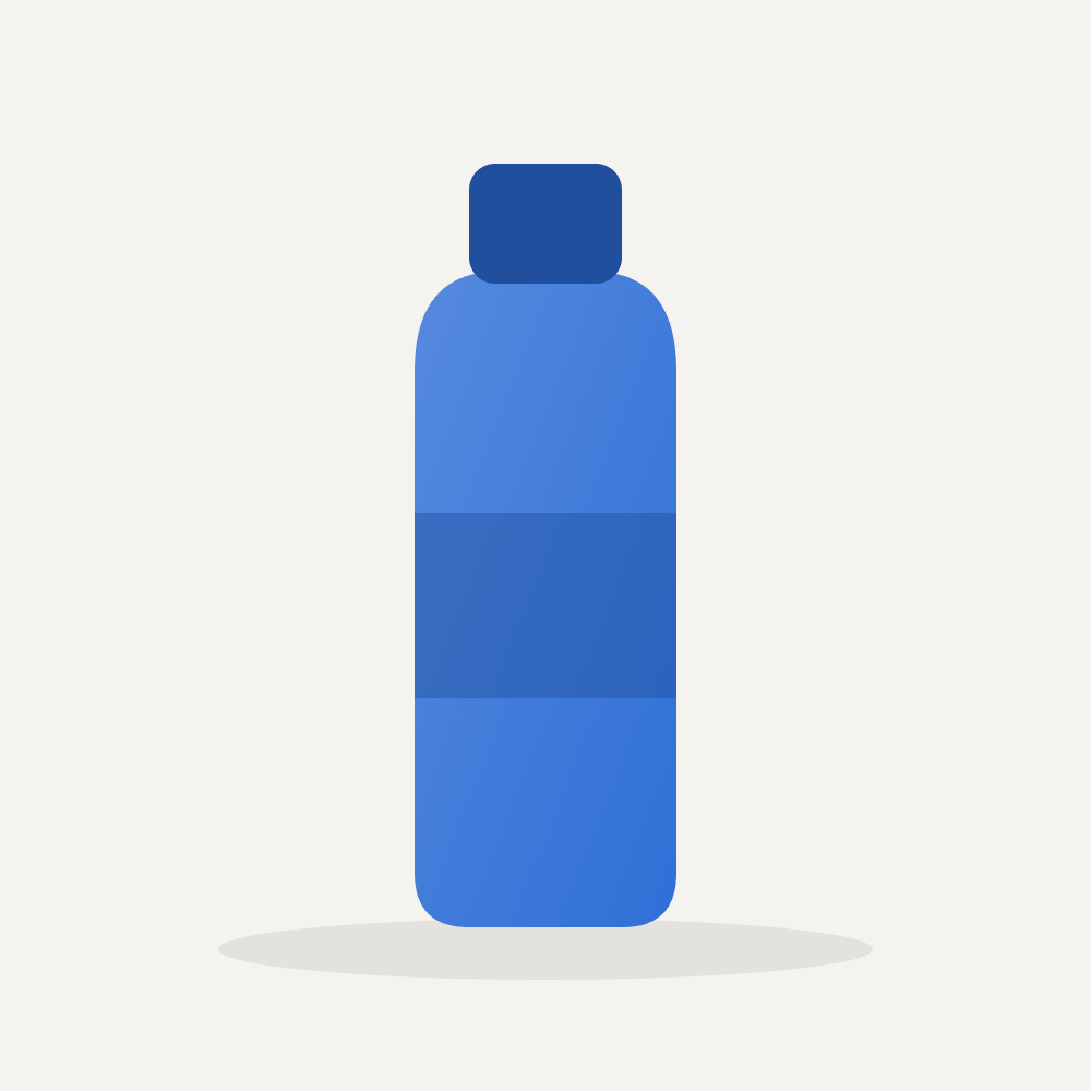 Botella de agua 750 ml