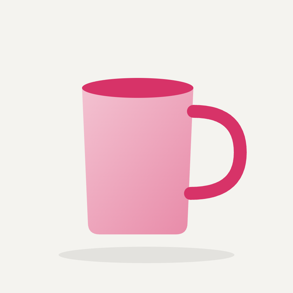 Taza de cerámica 350 ml