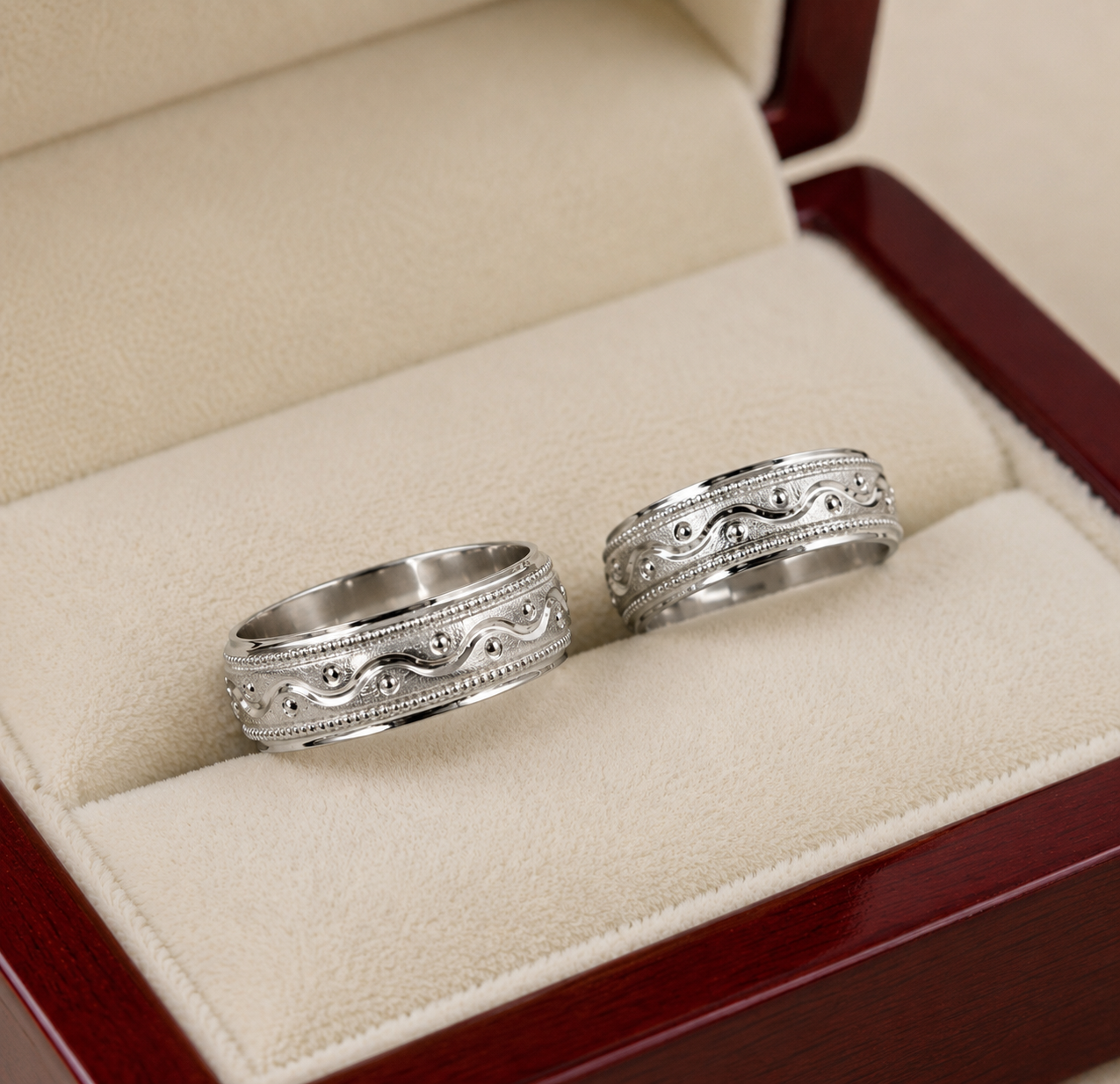 Anillos de Matrimonio Plata Eos – foto 1