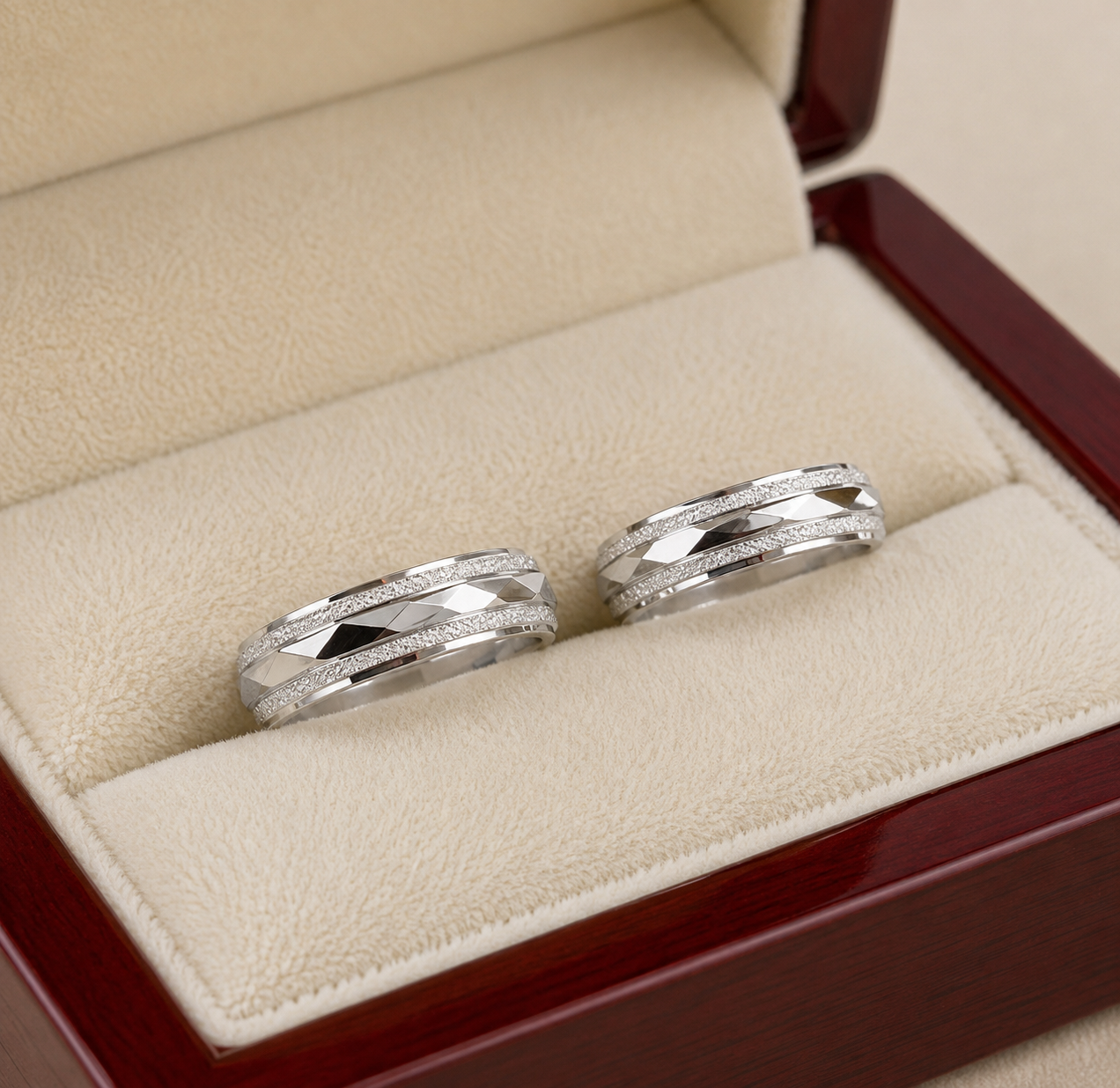 Anillos de Matrimonio Plata Kairos – foto 1