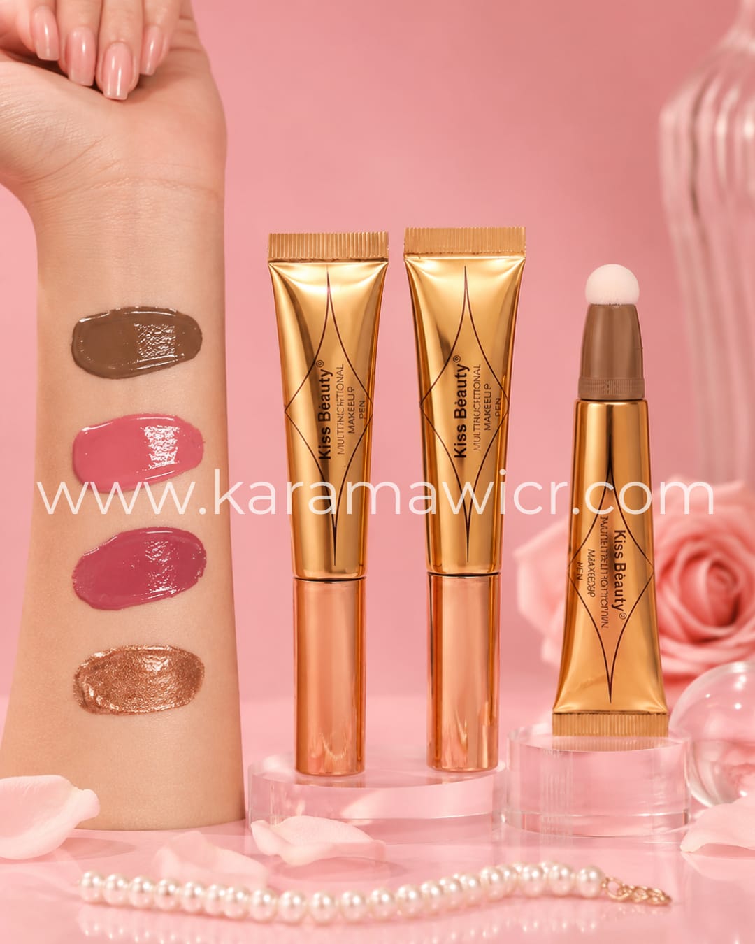 Contorno y Rubor liquido  Kiss Beauty