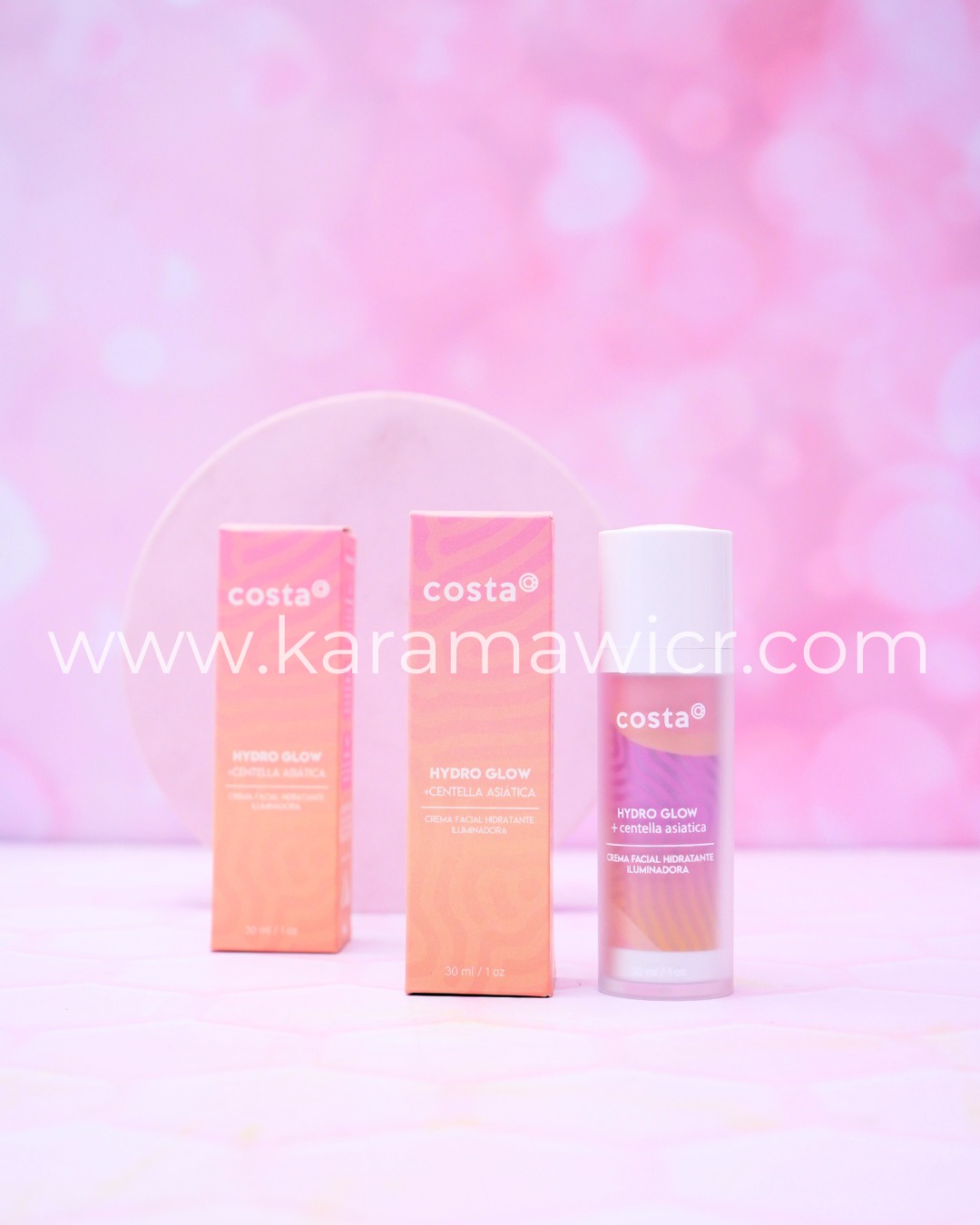 Hydro Glow+Centella Asiatica Crema Facial Hidrateante Iluminadora 30ml