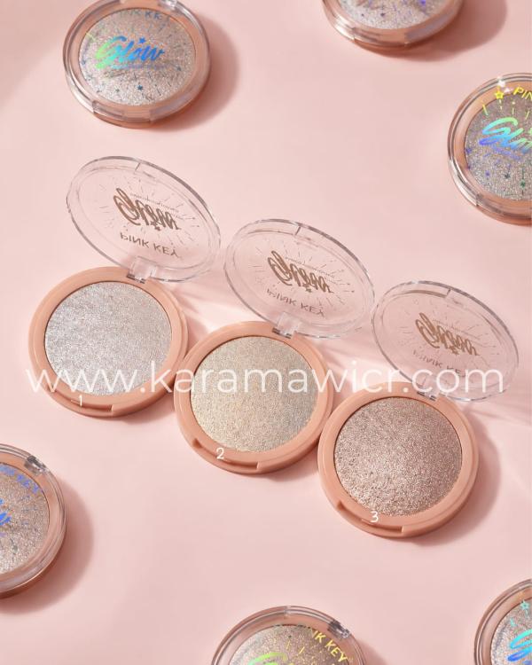 Iluminador Compacto Glow Pink Key